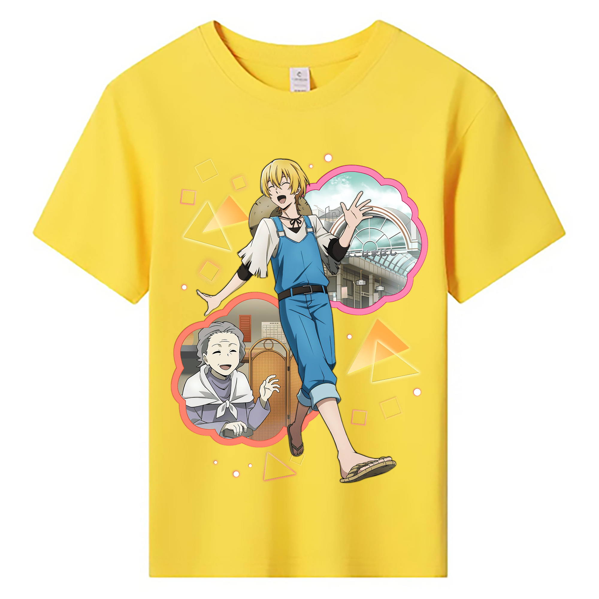 （画像用） 文豪ストレイドッグス Bungo Stray Dogs 綿100％キッズTシャツ（フロントプリント）
