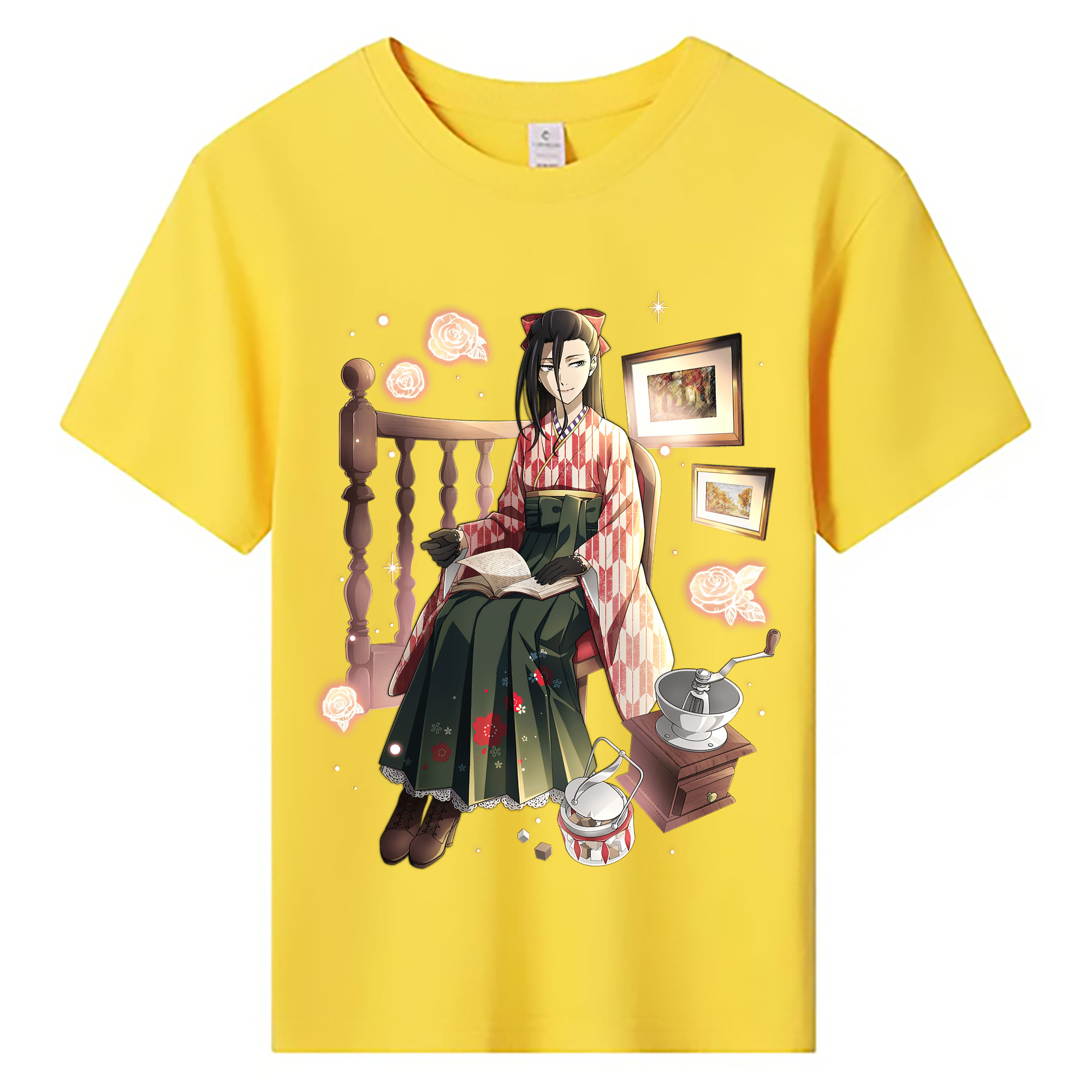 （画像用） 文豪ストレイドッグス Bungo Stray Dogs 綿100％キッズTシャツ（フロントプリント）