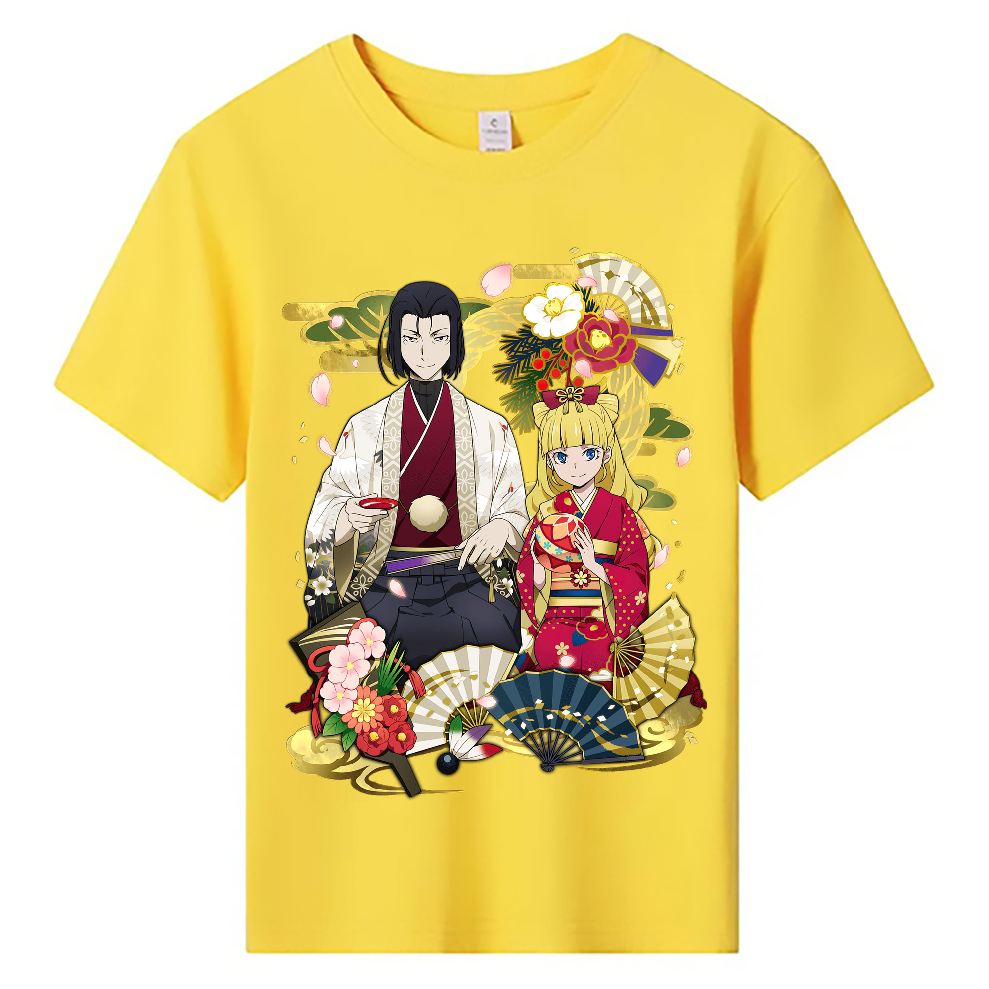 （画像用） 文豪ストレイドッグス Bungo Stray Dogs 綿100％キッズTシャツ（フロントプリント）