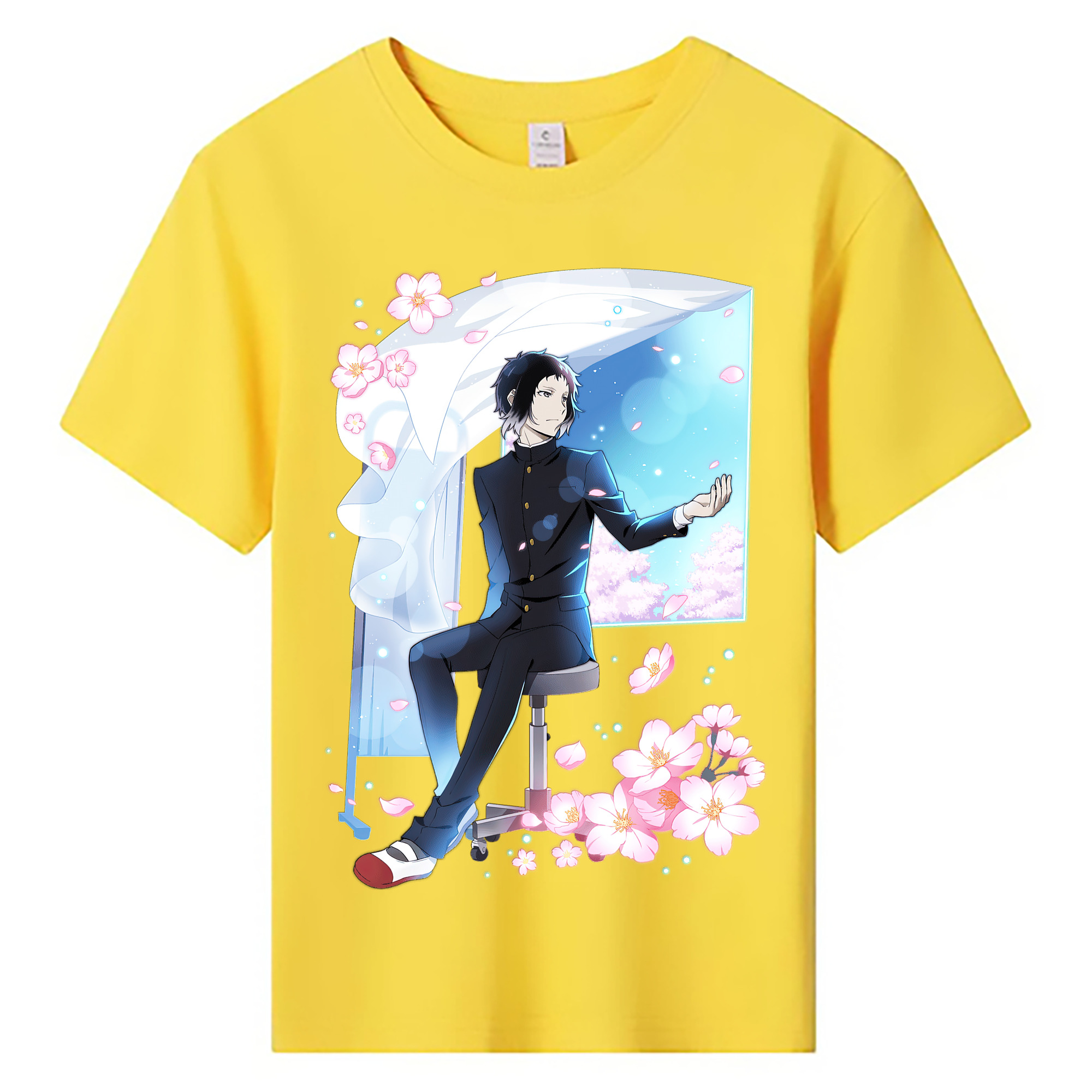 （画像用） 文豪ストレイドッグス Bungo Stray Dogs 綿100％キッズTシャツ（フロントプリント）