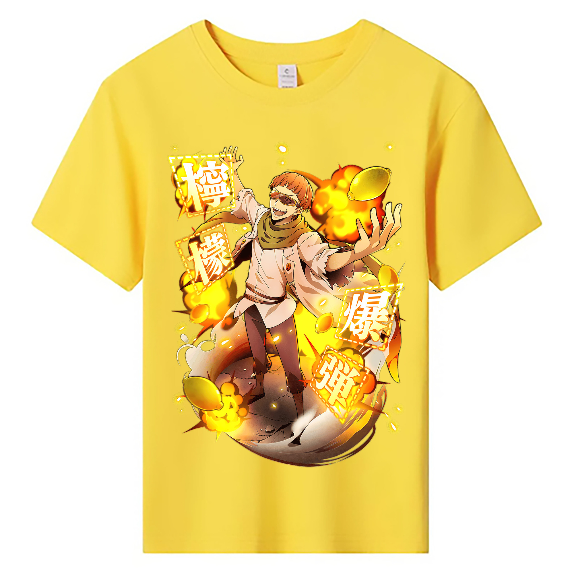 （画像用） 文豪ストレイドッグス Bungo Stray Dogs 綿100％キッズTシャツ（フロントプリント）