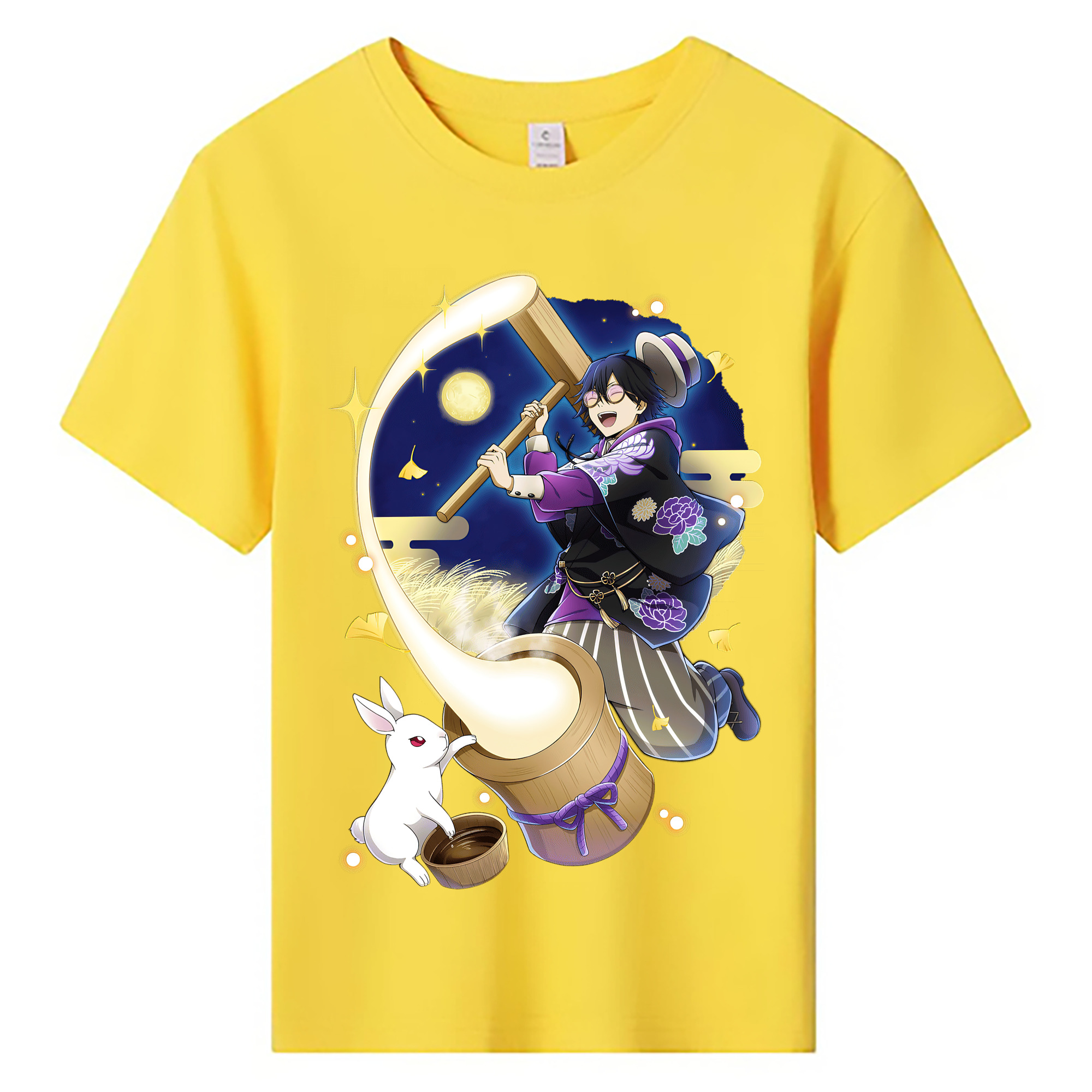 （画像用） 文豪ストレイドッグス Bungo Stray Dogs 綿100％キッズTシャツ（フロントプリント）
