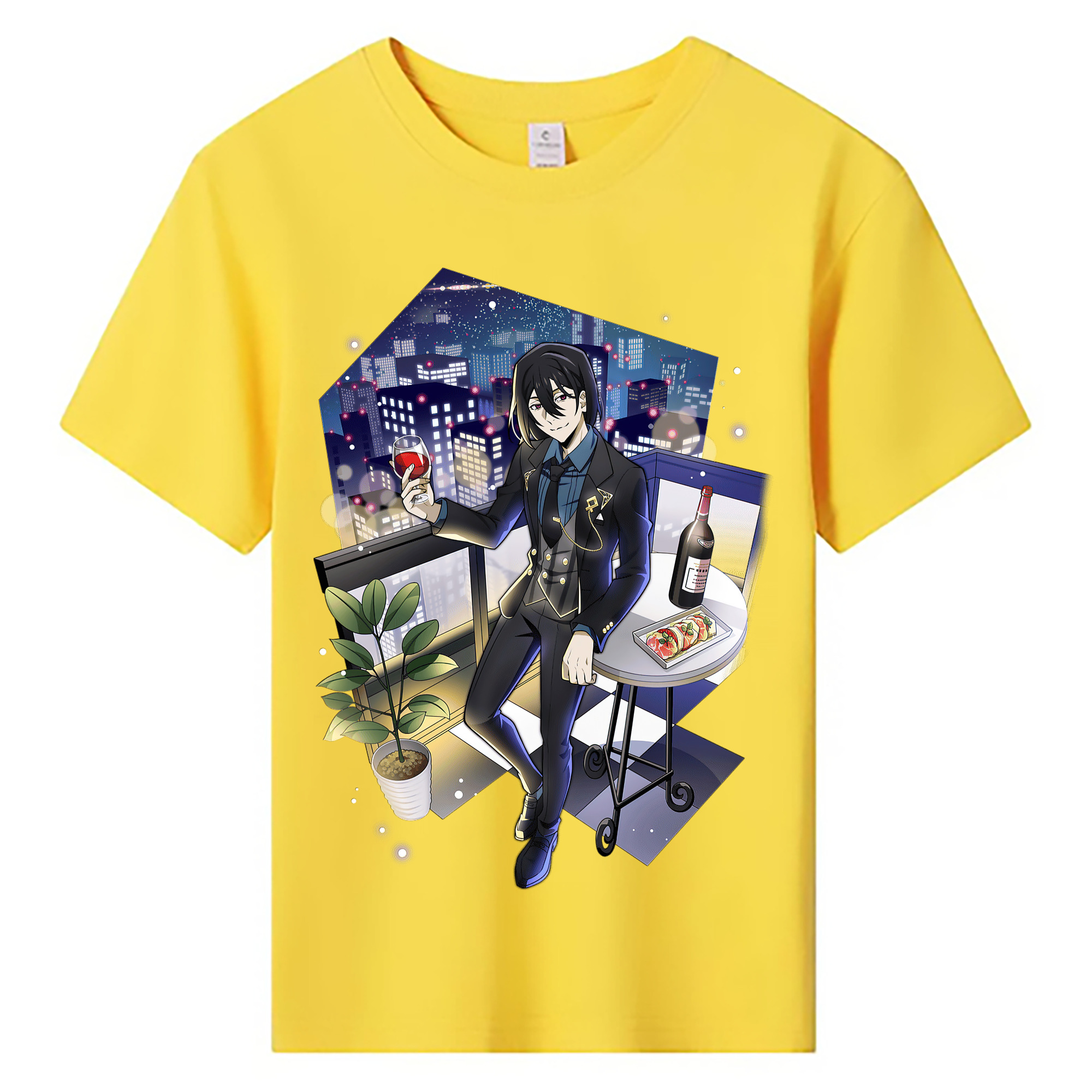 （画像用） 文豪ストレイドッグス Bungo Stray Dogs 綿100％キッズTシャツ（フロントプリント）