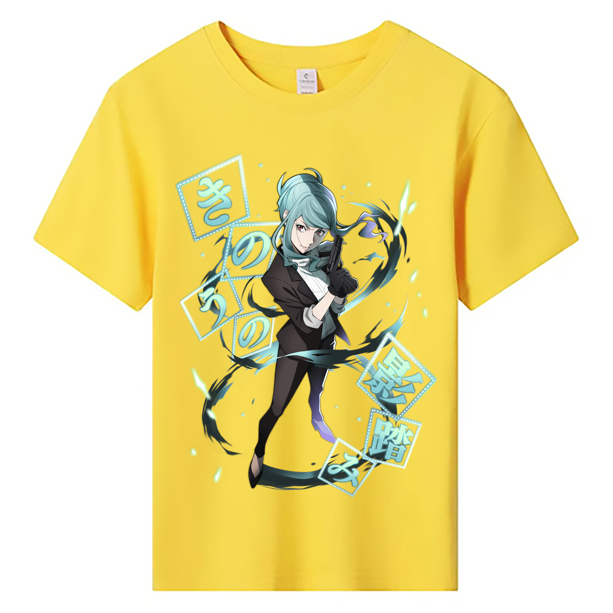 （画像用） 文豪ストレイドッグス Bungo Stray Dogs 綿100％キッズTシャツ（フロントプリント）