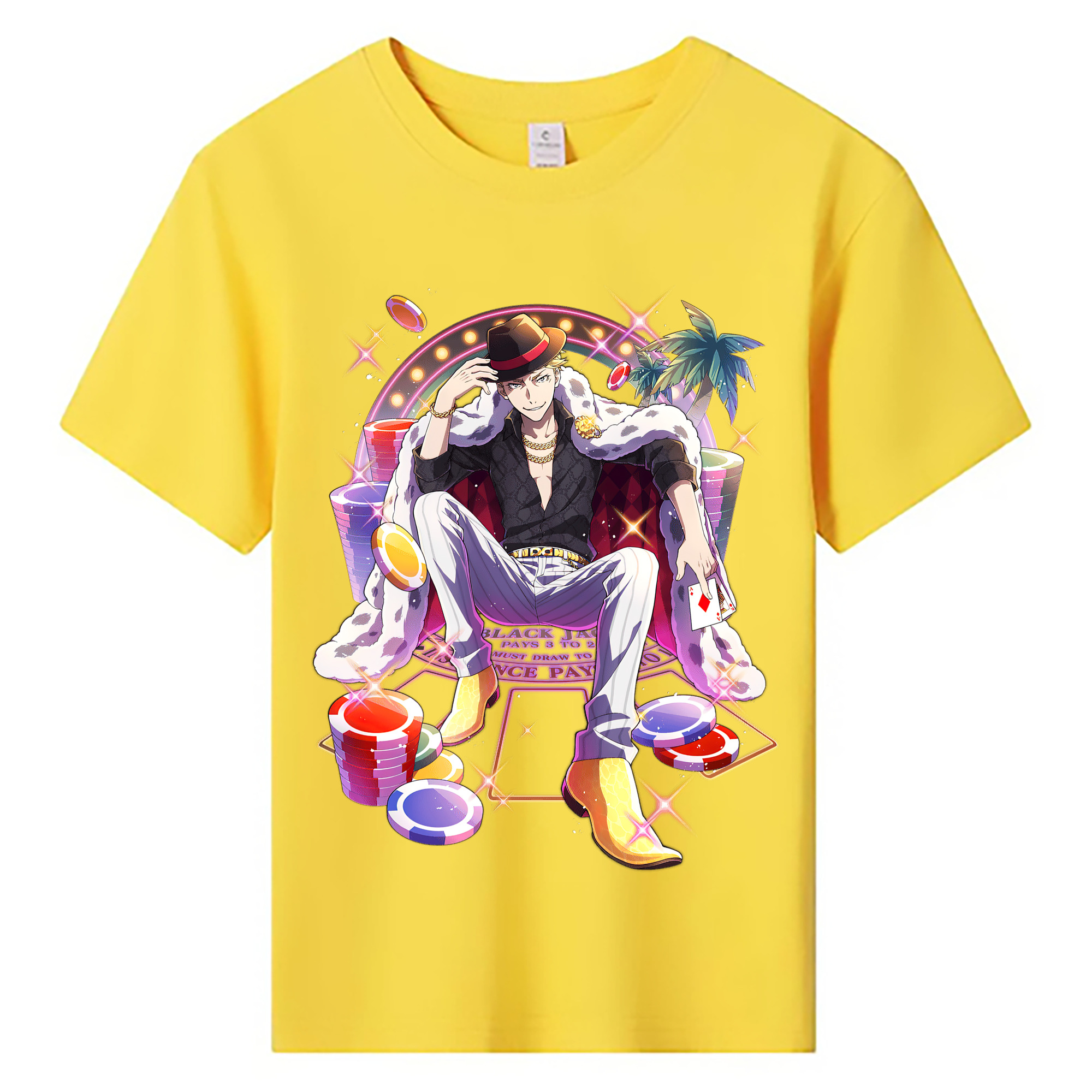 文豪ストレイドッグス Bungo Stray Dogs 綿100％キッズTシャツ（フロントプリント）