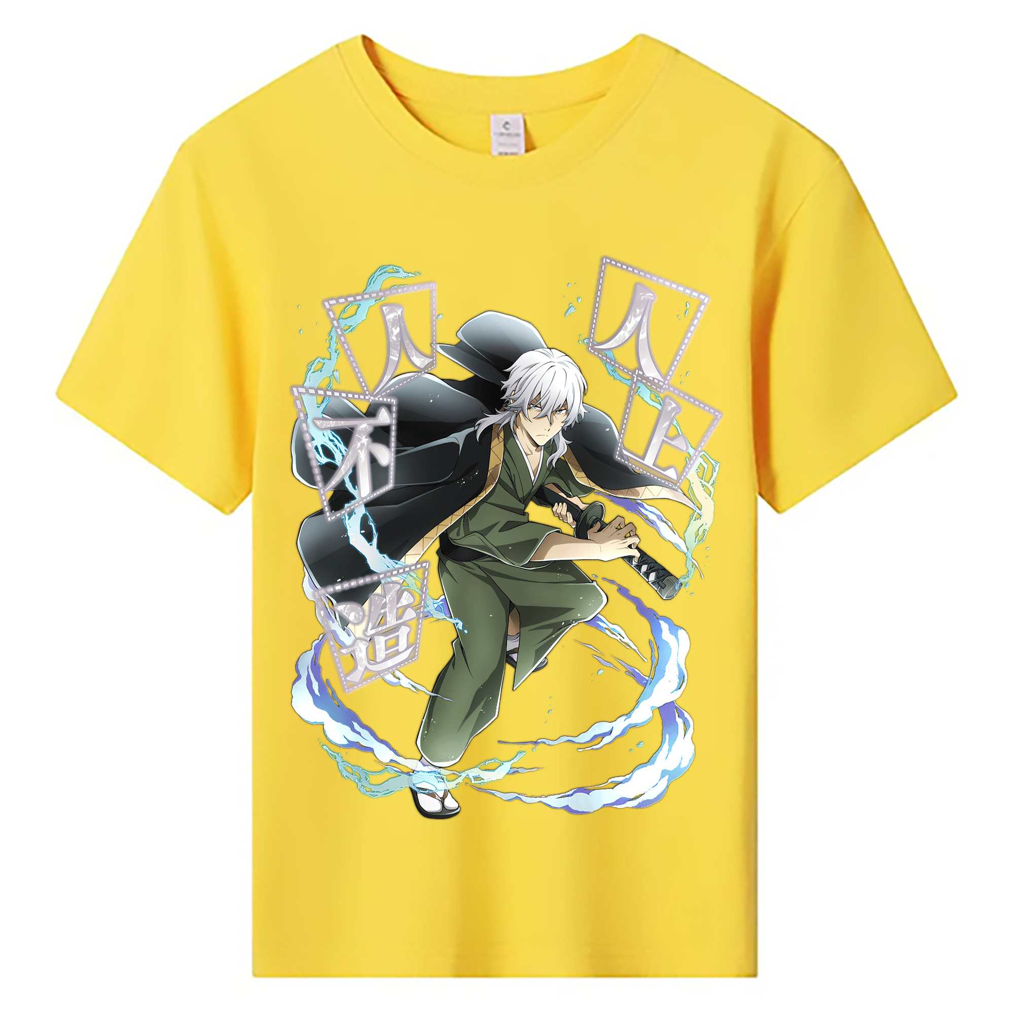 （画像用） 文豪ストレイドッグス Bungo Stray Dogs 綿100％キッズTシャツ（フロントプリント）