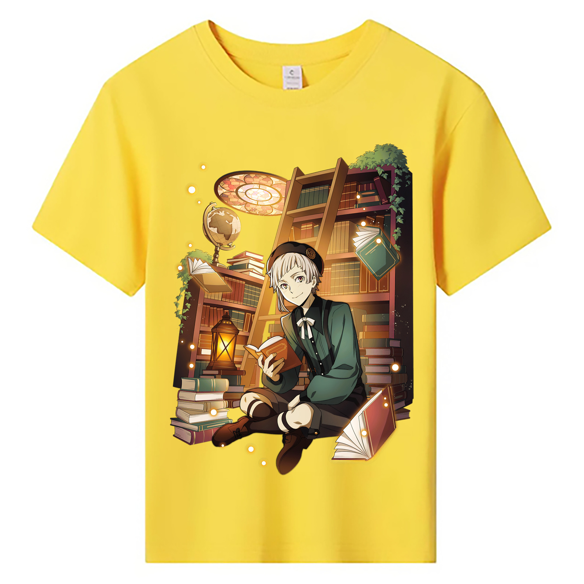 （画像用） 文豪ストレイドッグス Bungo Stray Dogs 綿100％キッズTシャツ（フロントプリント）