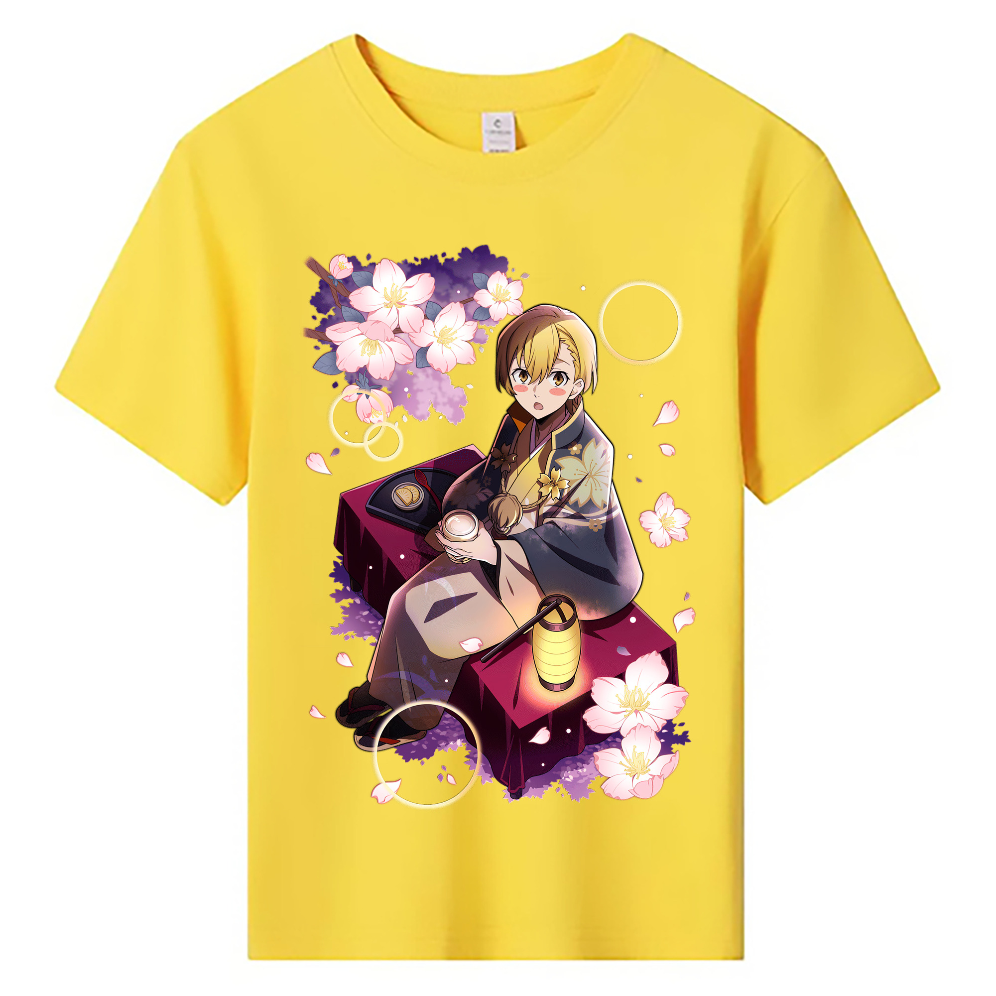 （画像用） 文豪ストレイドッグス Bungo Stray Dogs 綿100％キッズTシャツ（フロントプリント）