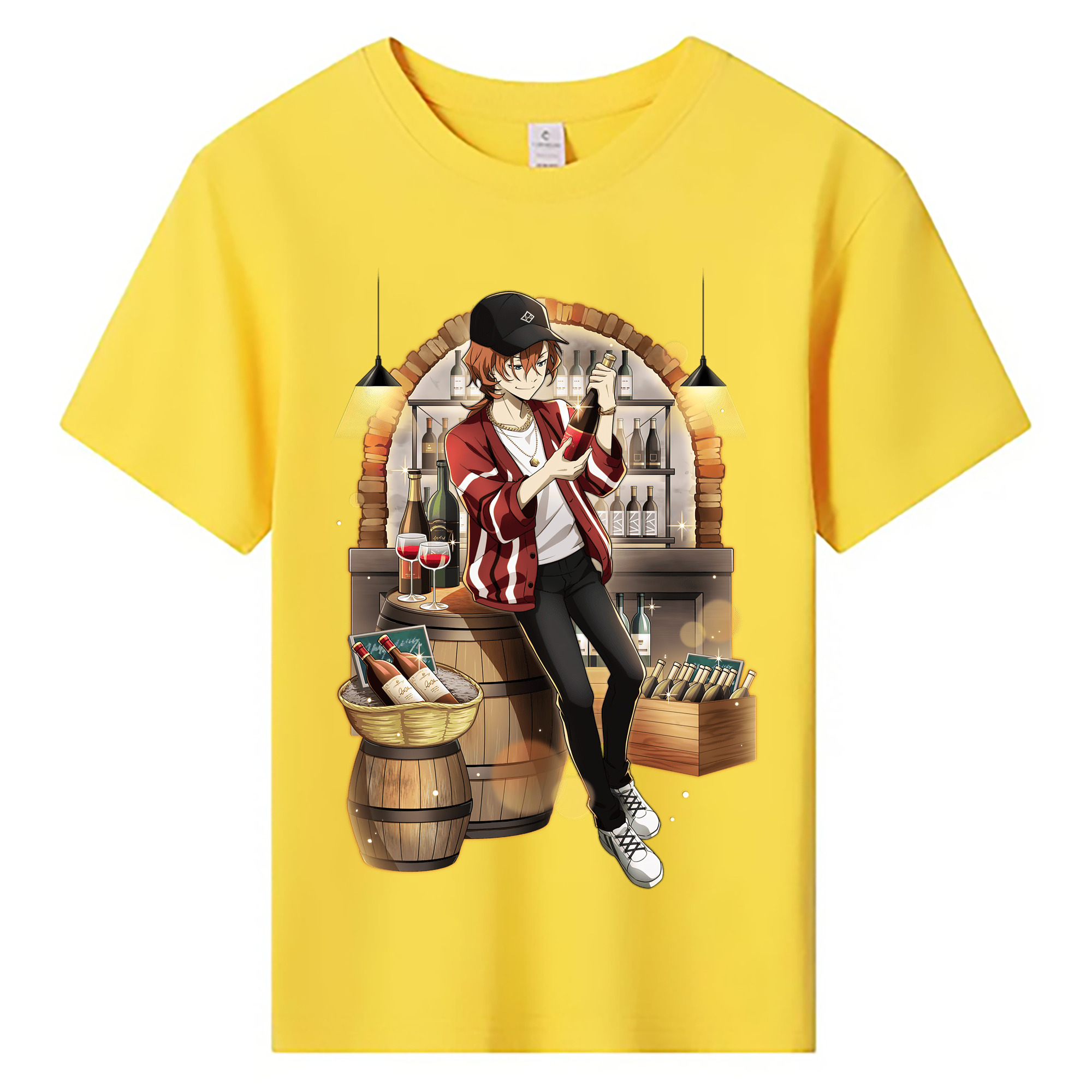 （画像用） 文豪ストレイドッグス Bungo Stray Dogs 綿100％キッズTシャツ（フロントプリント）