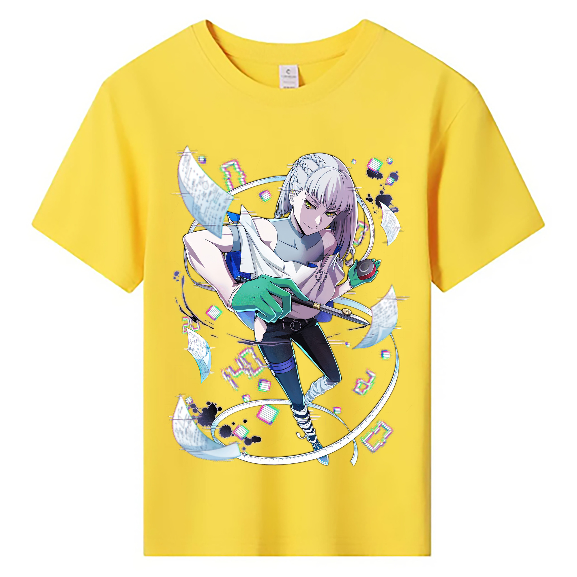 （画像用） 文豪ストレイドッグス Bungo Stray Dogs 綿100％キッズTシャツ（フロントプリント）