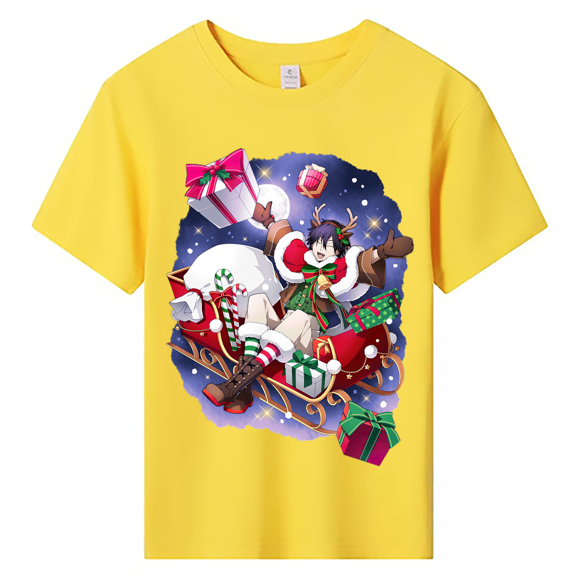 （画像用） 文豪ストレイドッグス Bungo Stray Dogs 綿100％キッズTシャツ（フロントプリント）