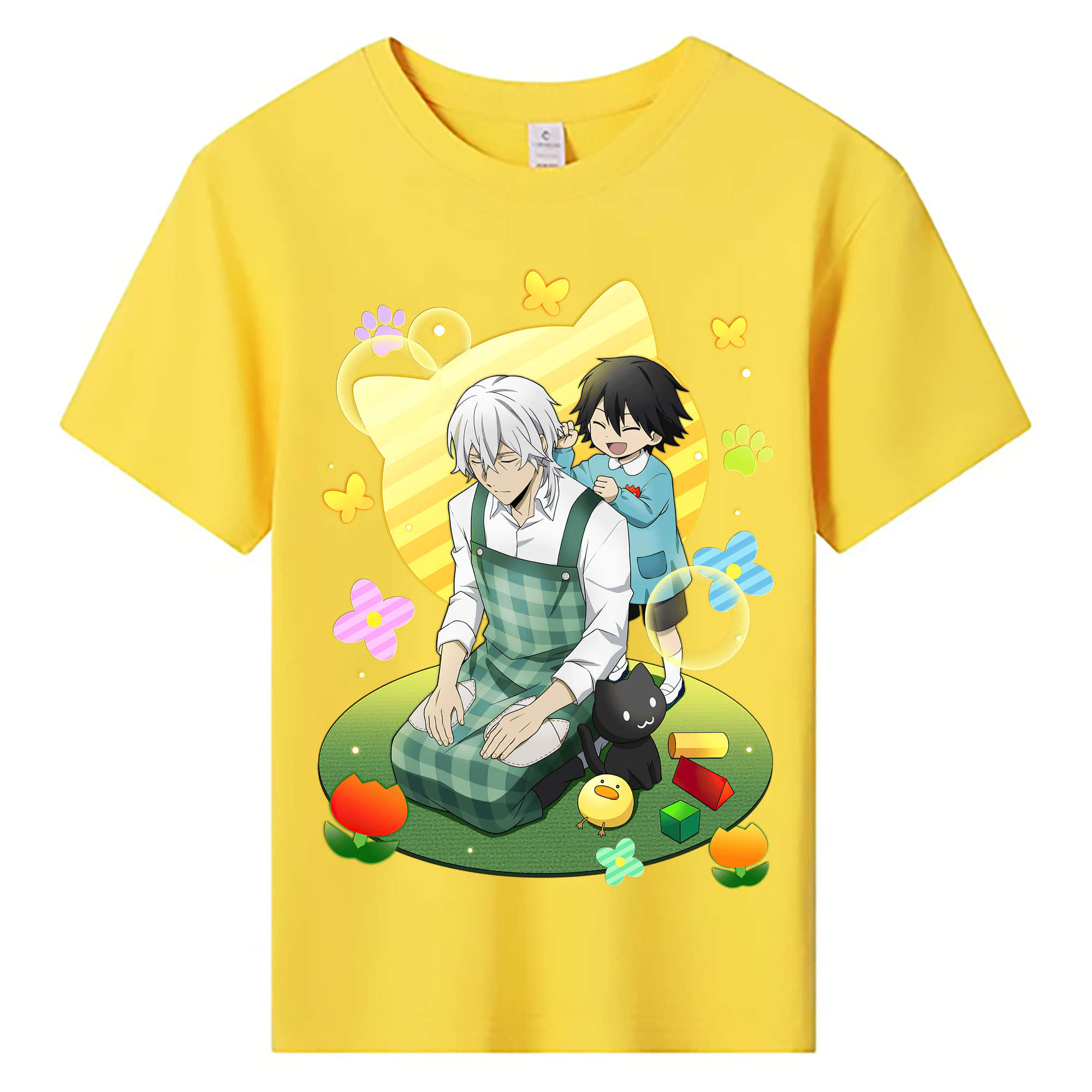 （画像用） 文豪ストレイドッグス Bungo Stray Dogs 綿100％キッズTシャツ（フロントプリント）