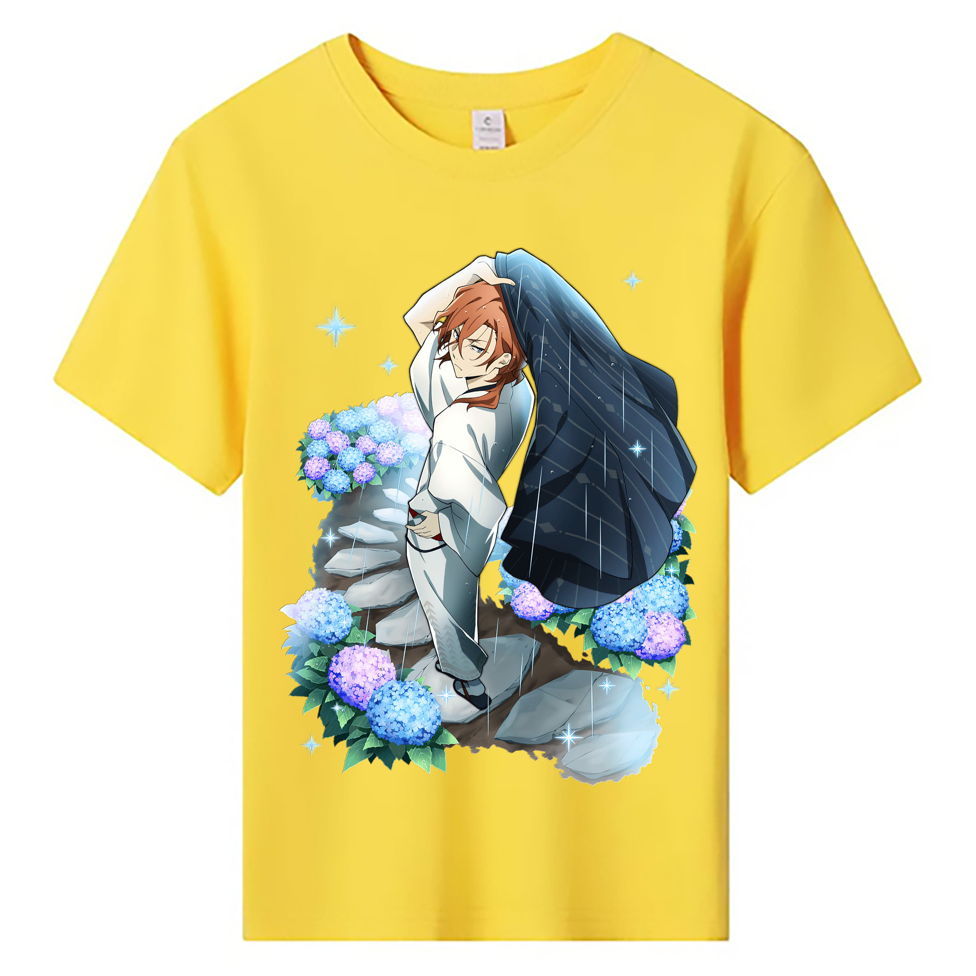 （画像用） 文豪ストレイドッグス Bungo Stray Dogs 綿100％キッズTシャツ（フロントプリント）