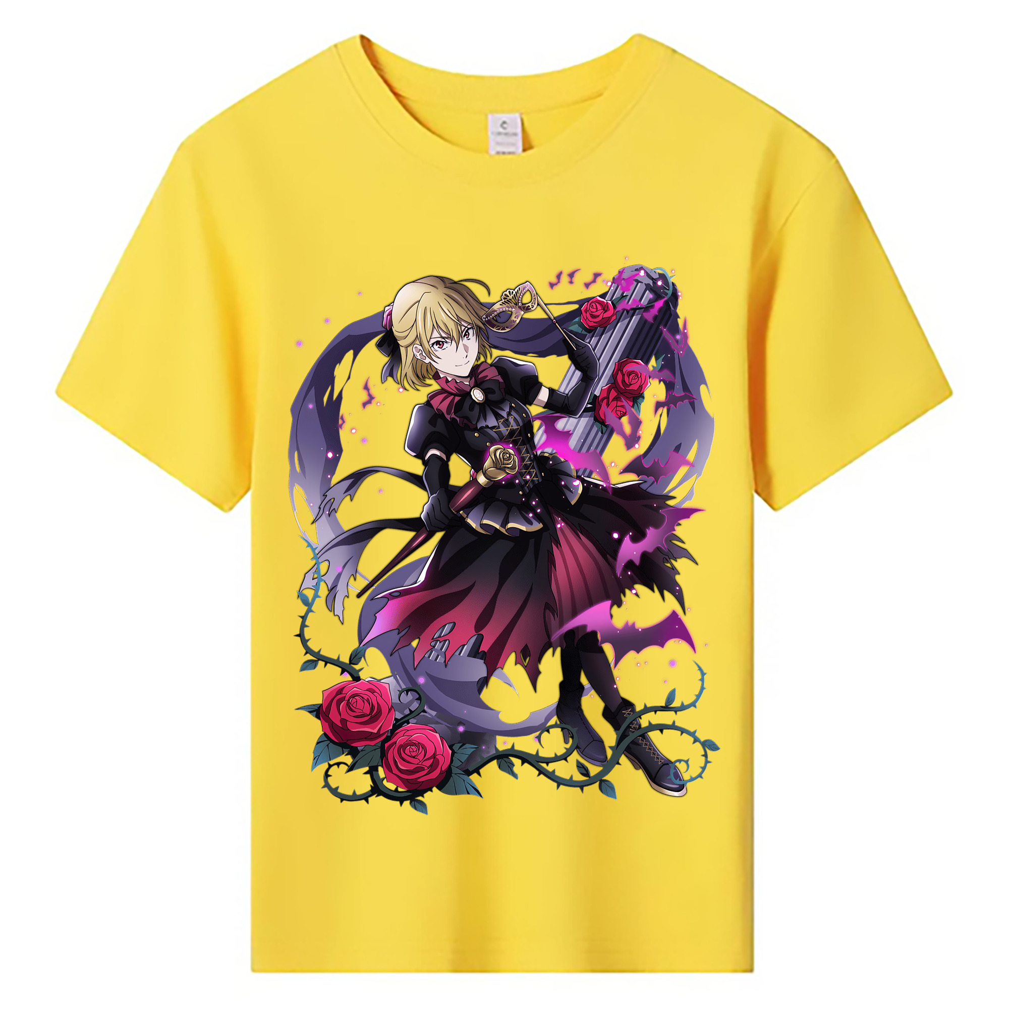 （画像用） 文豪ストレイドッグス Bungo Stray Dogs 綿100％キッズTシャツ（フロントプリント）