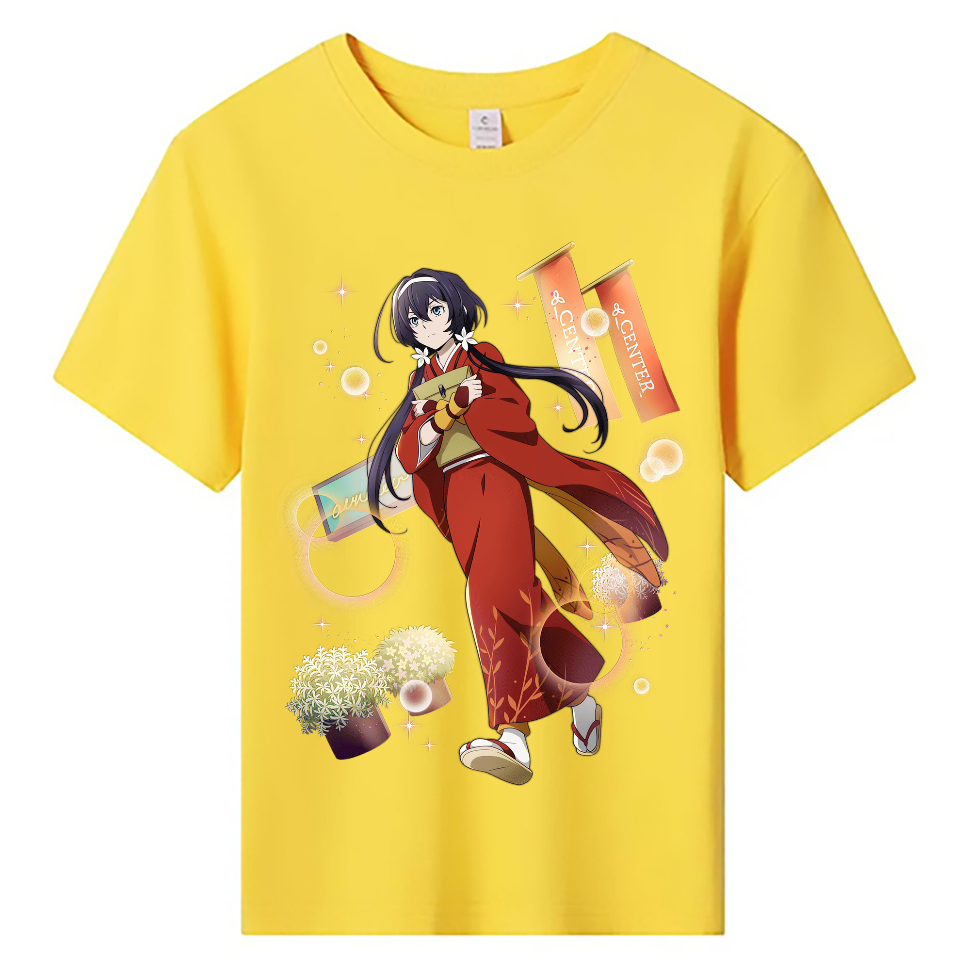 （画像用） 文豪ストレイドッグス Bungo Stray Dogs 綿100％キッズTシャツ（フロントプリント）