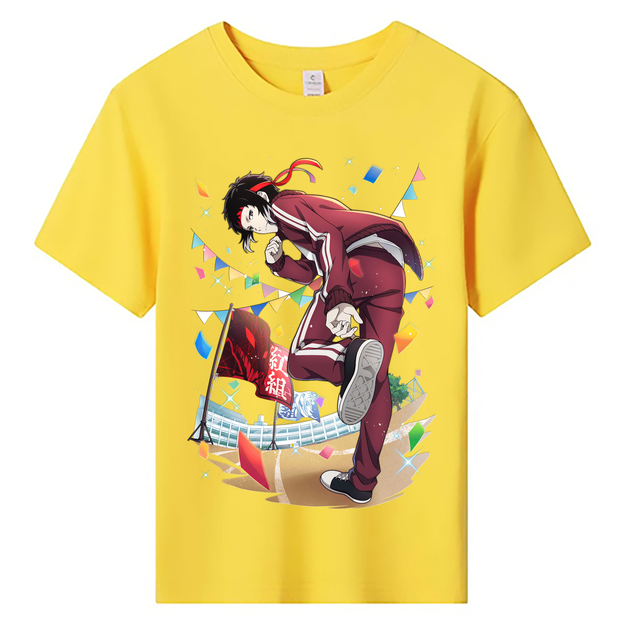 （画像用） 文豪ストレイドッグス Bungo Stray Dogs 綿100％キッズTシャツ（フロントプリント）