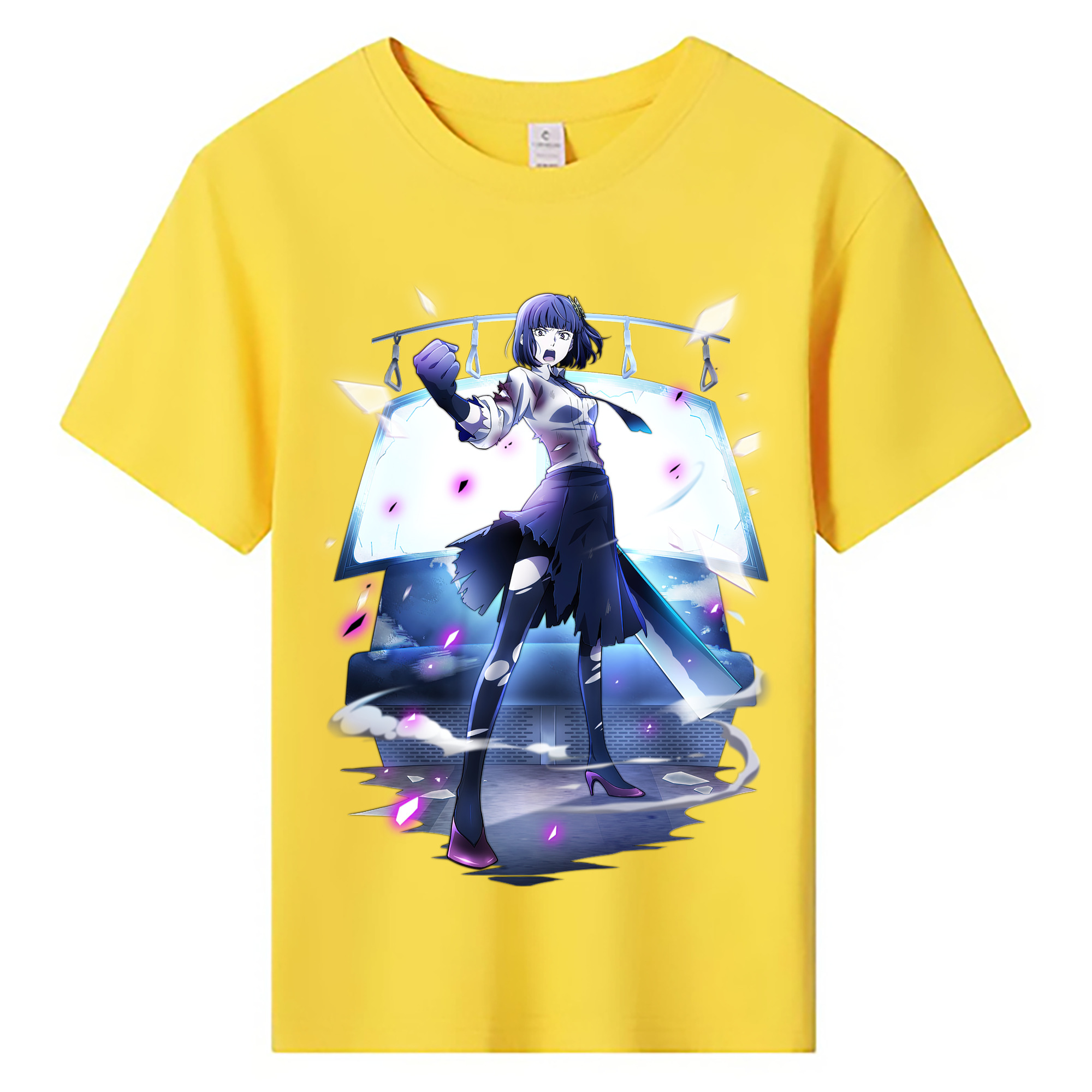 （画像用） 文豪ストレイドッグス Bungo Stray Dogs 綿100％キッズTシャツ（フロントプリント）