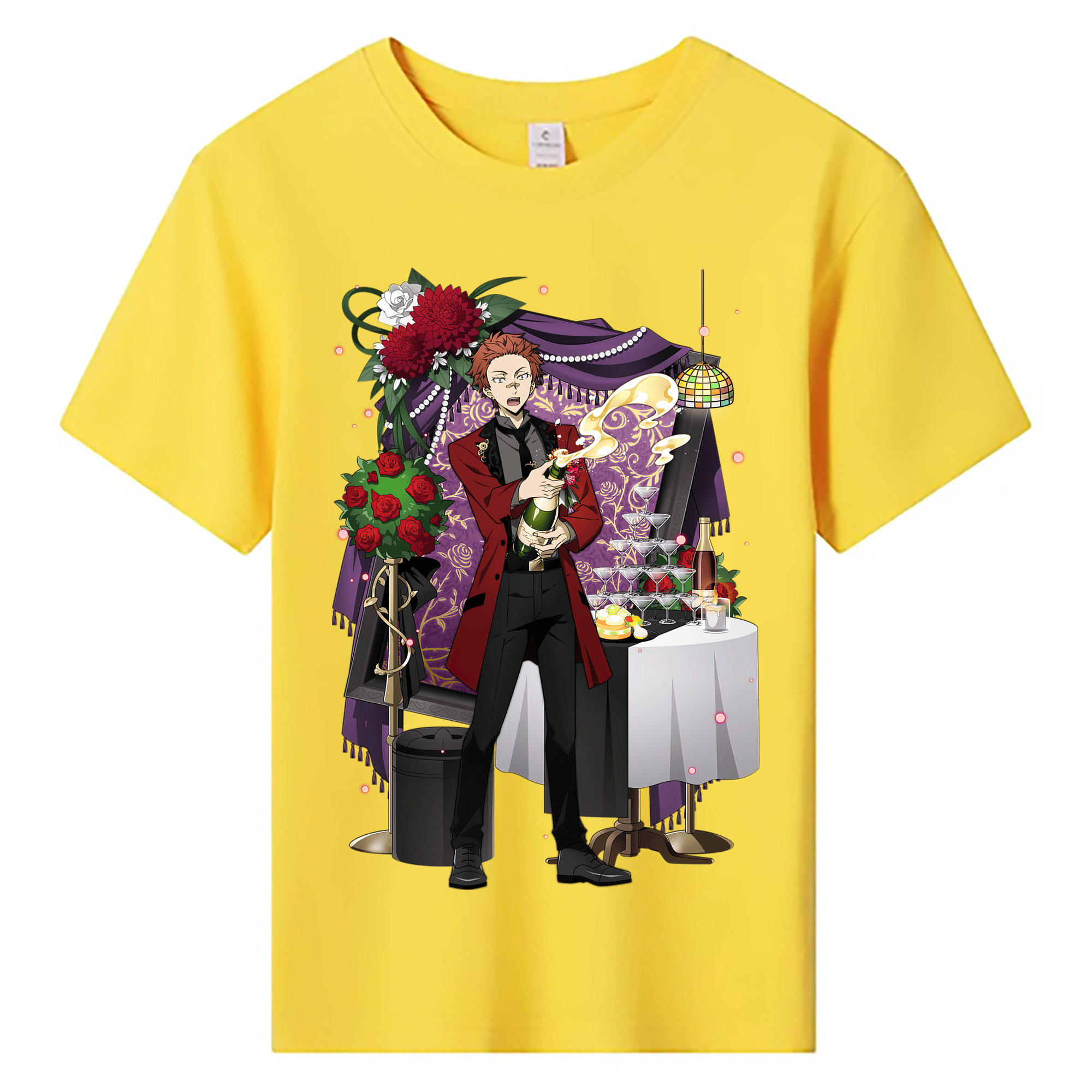 （画像用） 文豪ストレイドッグス Bungo Stray Dogs 綿100％キッズTシャツ（フロントプリント）