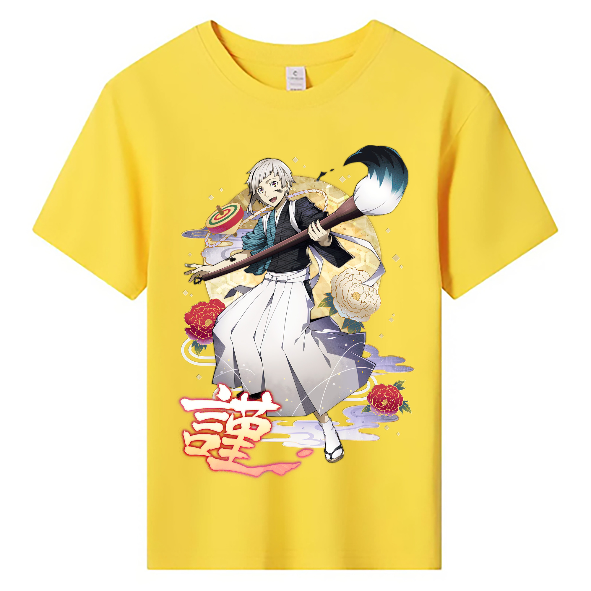 （画像用） 文豪ストレイドッグス Bungo Stray Dogs 綿100％キッズTシャツ（フロントプリント）