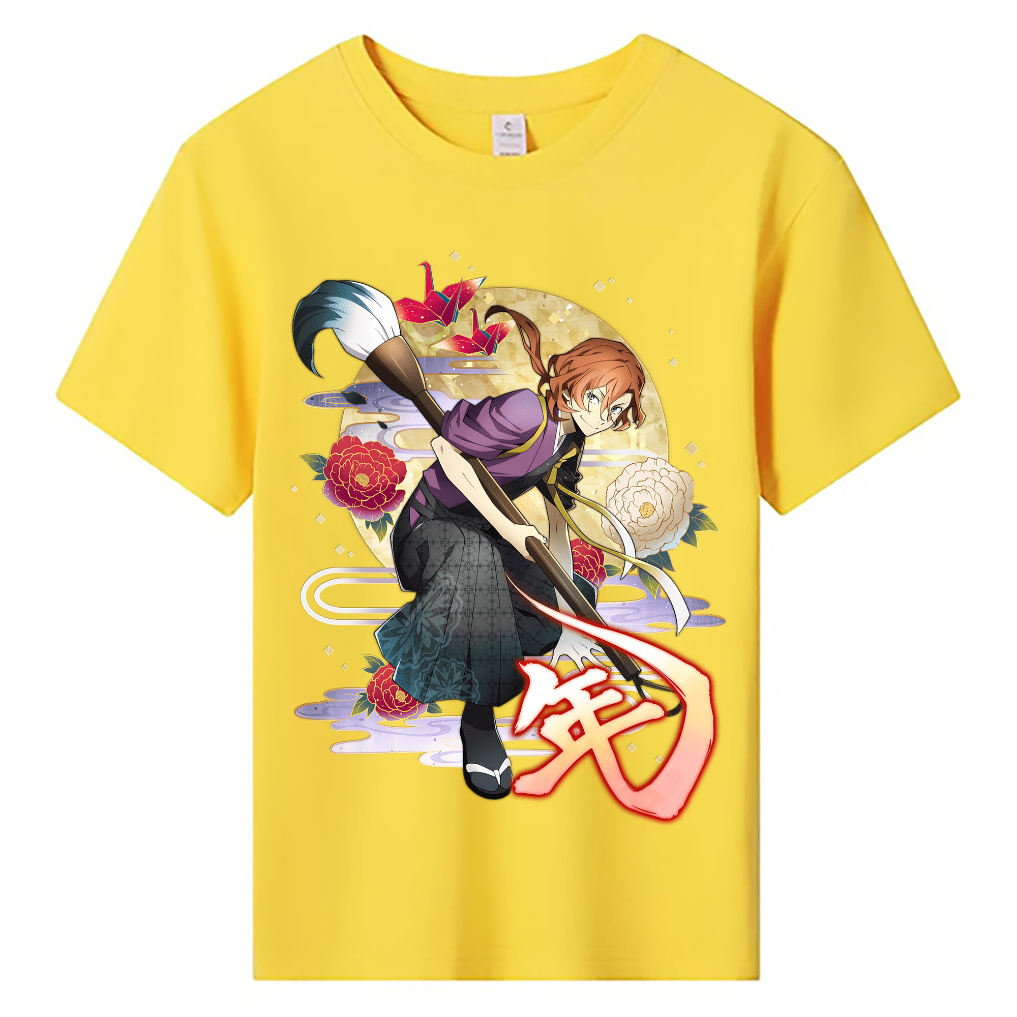 （画像用） 文豪ストレイドッグス Bungo Stray Dogs 綿100％キッズTシャツ（フロントプリント）