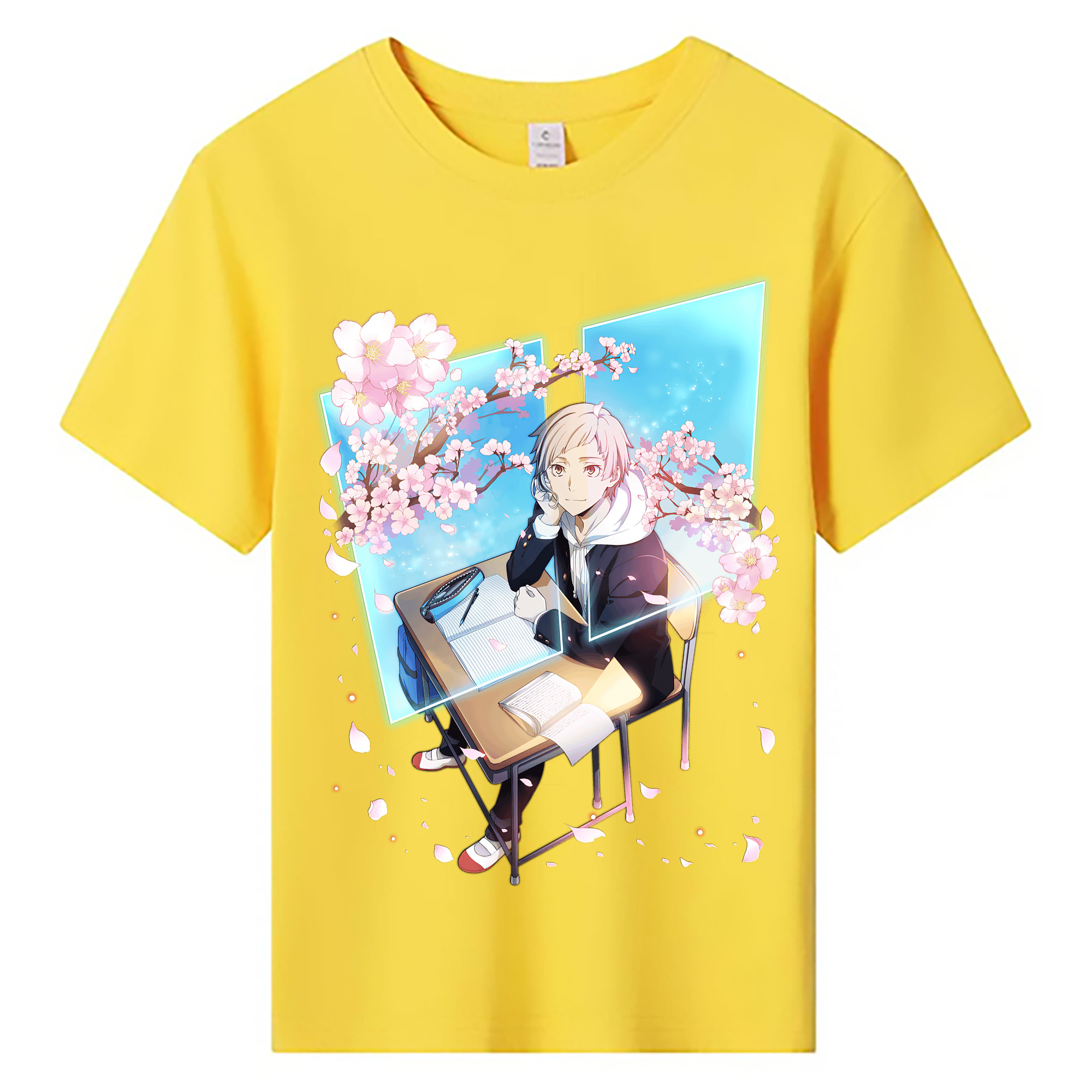 （画像用） 文豪ストレイドッグス Bungo Stray Dogs 綿100％キッズTシャツ（フロントプリント）