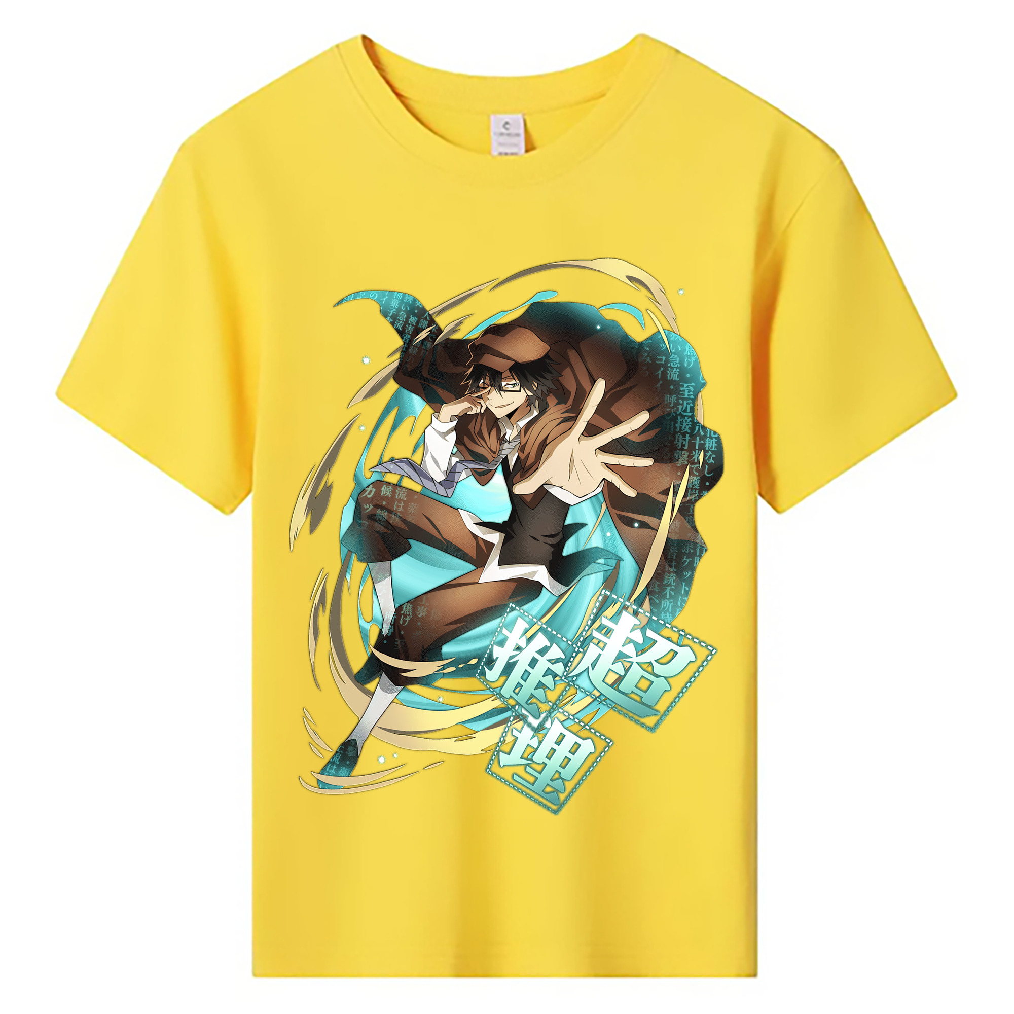 （画像用） 文豪ストレイドッグス Bungo Stray Dogs 綿100％キッズTシャツ（フロントプリント）
