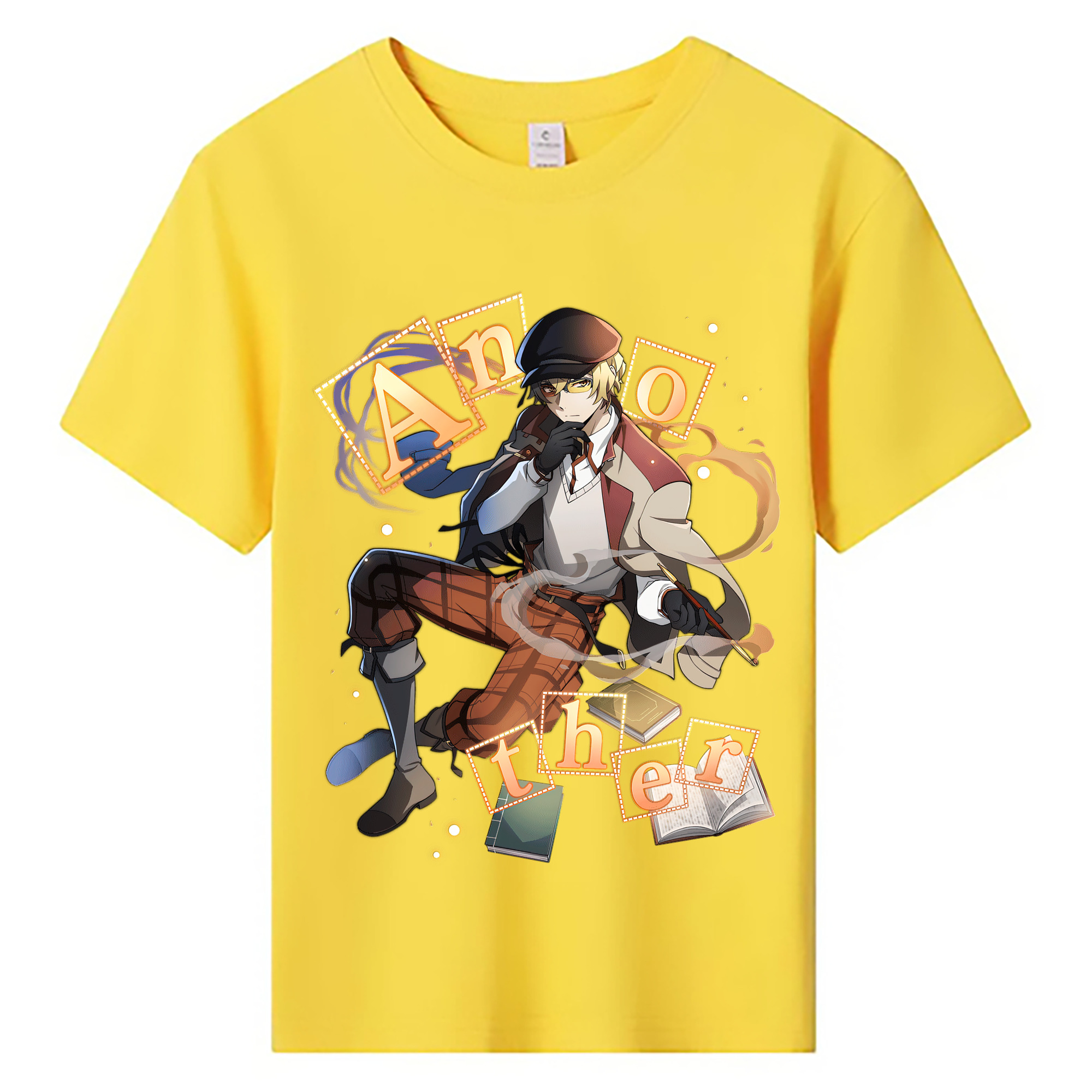 （画像用） 文豪ストレイドッグス Bungo Stray Dogs 綿100％キッズTシャツ（フロントプリント）