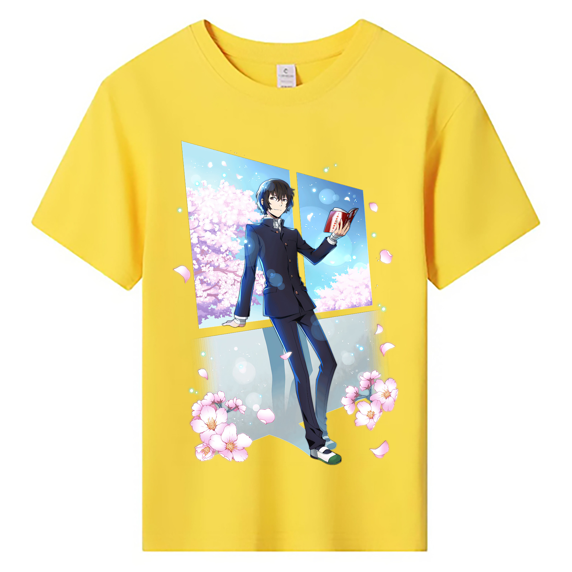 （画像用） 文豪ストレイドッグス Bungo Stray Dogs 綿100％キッズTシャツ（フロントプリント）