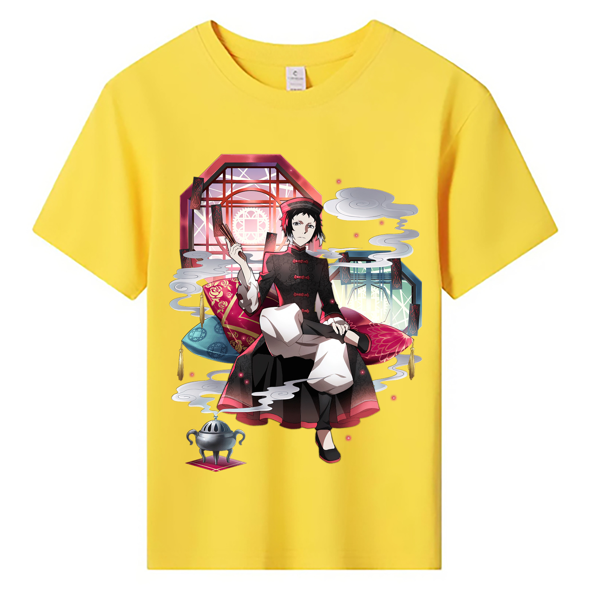 （画像用） 文豪ストレイドッグス Bungo Stray Dogs 綿100％キッズTシャツ（フロントプリント）