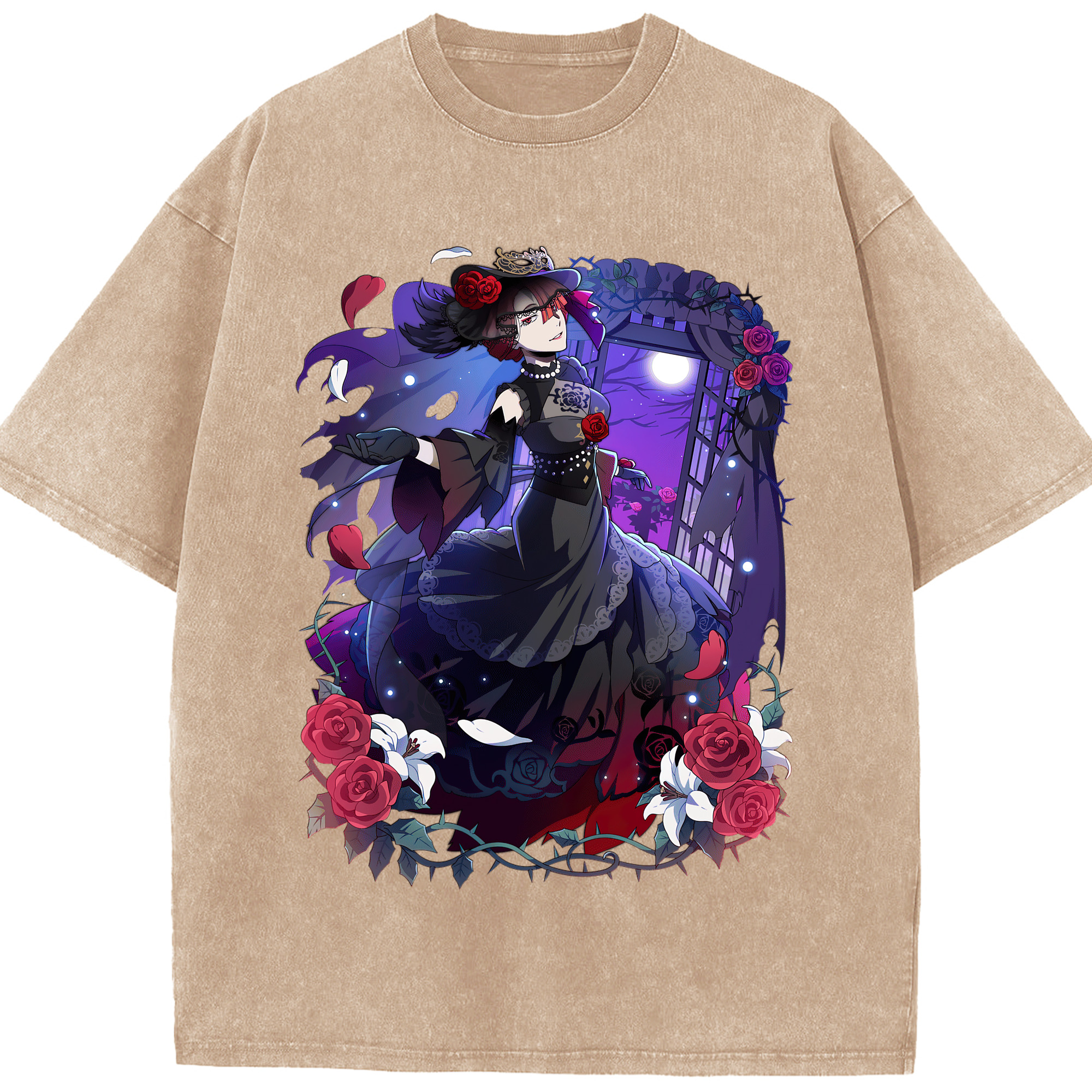 （画像用） 文豪ストレイドッグス Bungo Stray Dogs 綿100% ヴィンテージ風 半袖Tシャツ（フロントプリント）