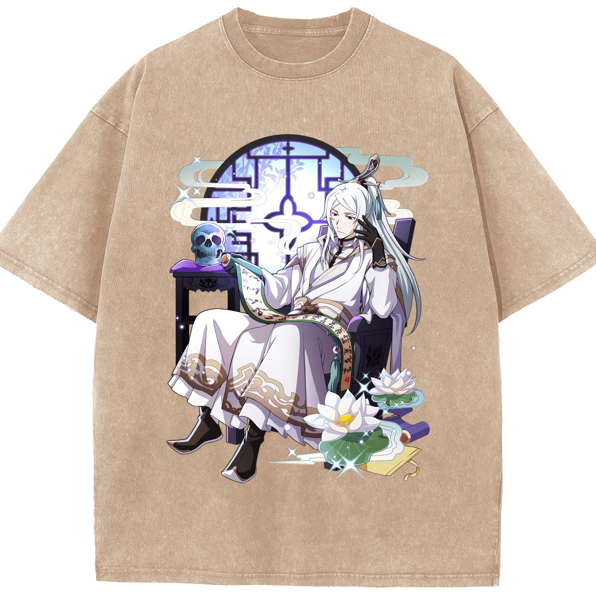 （画像用） 文豪ストレイドッグス Bungo Stray Dogs 綿100% ヴィンテージ風 半袖Tシャツ（フロントプリント）