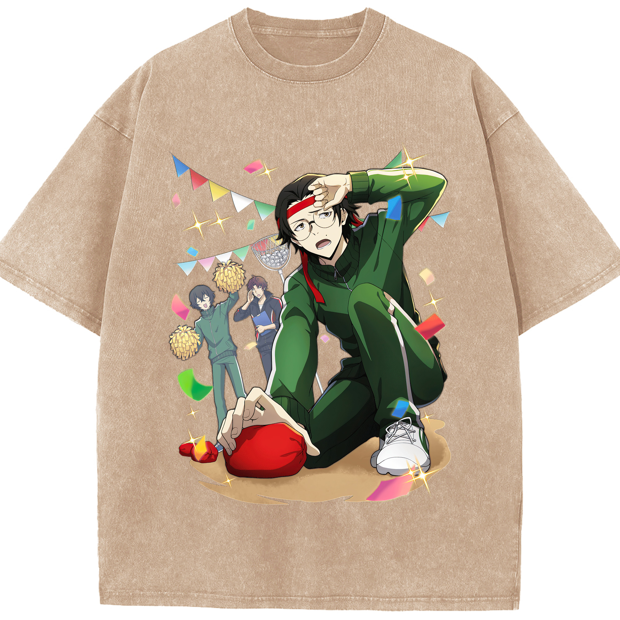 （画像用） 文豪ストレイドッグス Bungo Stray Dogs 綿100% ヴィンテージ風 半袖Tシャツ（フロントプリント）