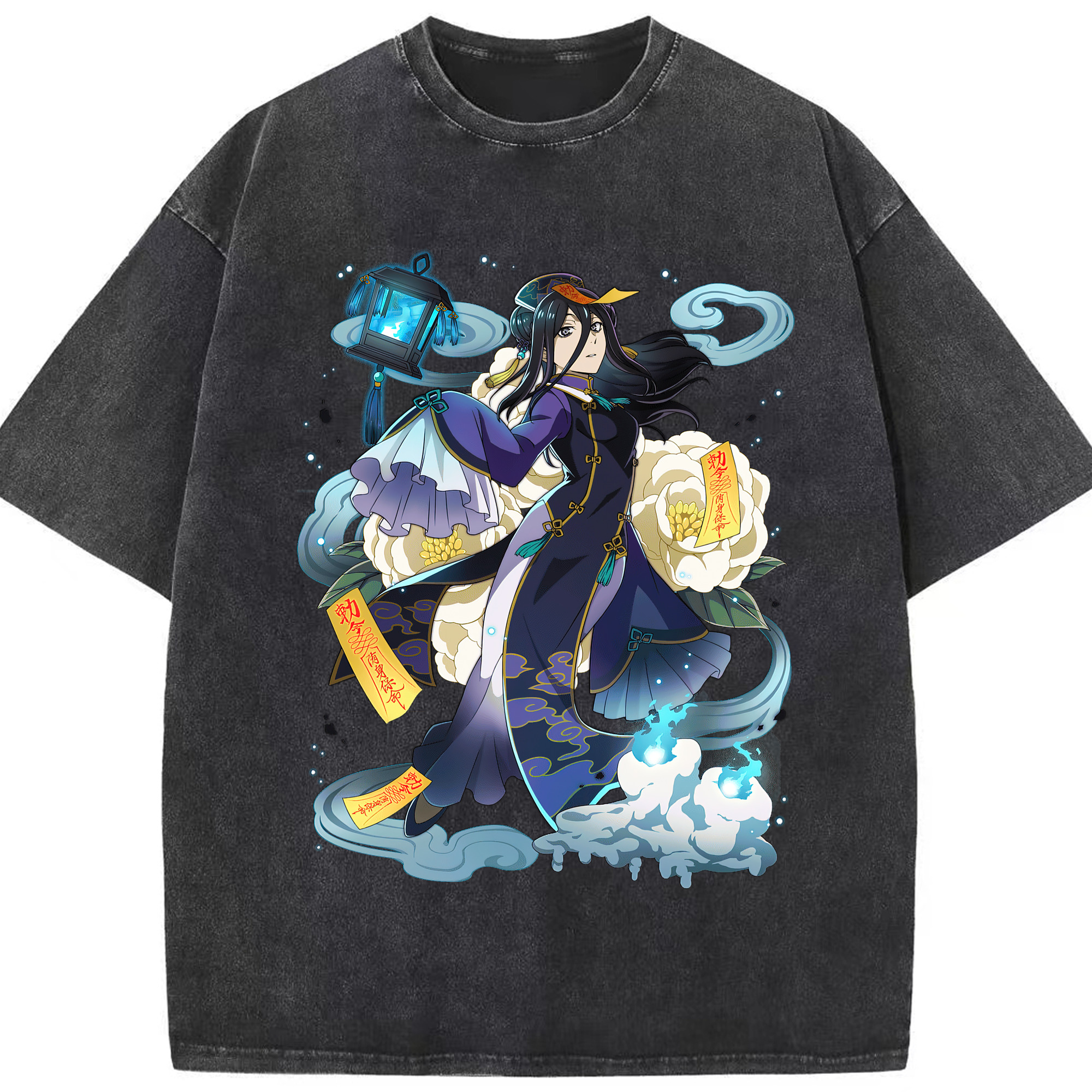 （画像用） 文豪ストレイドッグス Bungo Stray Dogs 綿100% ヴィンテージ風 半袖Tシャツ（フロントプリント）