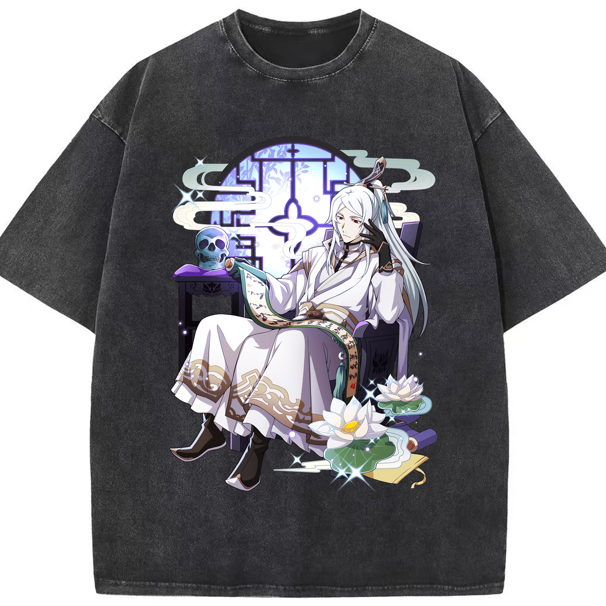 （画像用） 文豪ストレイドッグス Bungo Stray Dogs 綿100% ヴィンテージ風 半袖Tシャツ（フロントプリント）