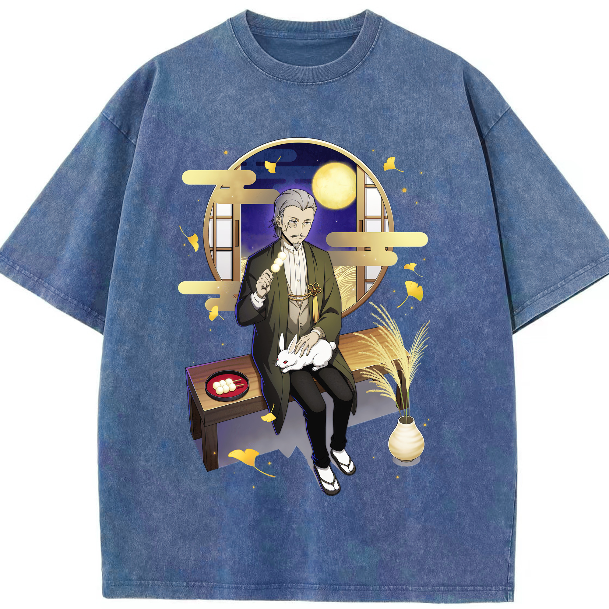 （画像用） 文豪ストレイドッグス Bungo Stray Dogs 綿100% ヴィンテージ風 半袖Tシャツ（フロントプリント）