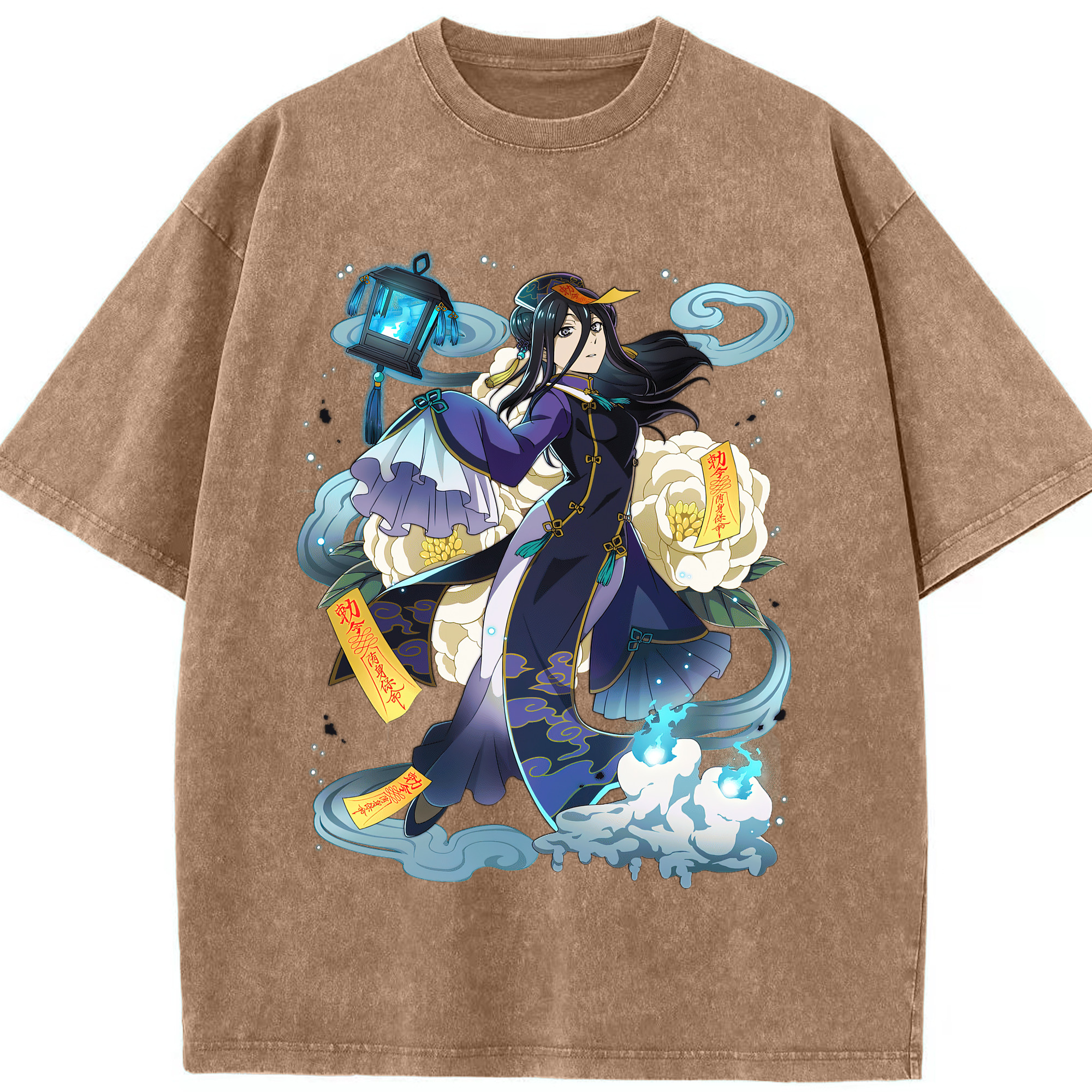 （画像用） 文豪ストレイドッグス Bungo Stray Dogs 綿100% ヴィンテージ風 半袖Tシャツ（フロントプリント）