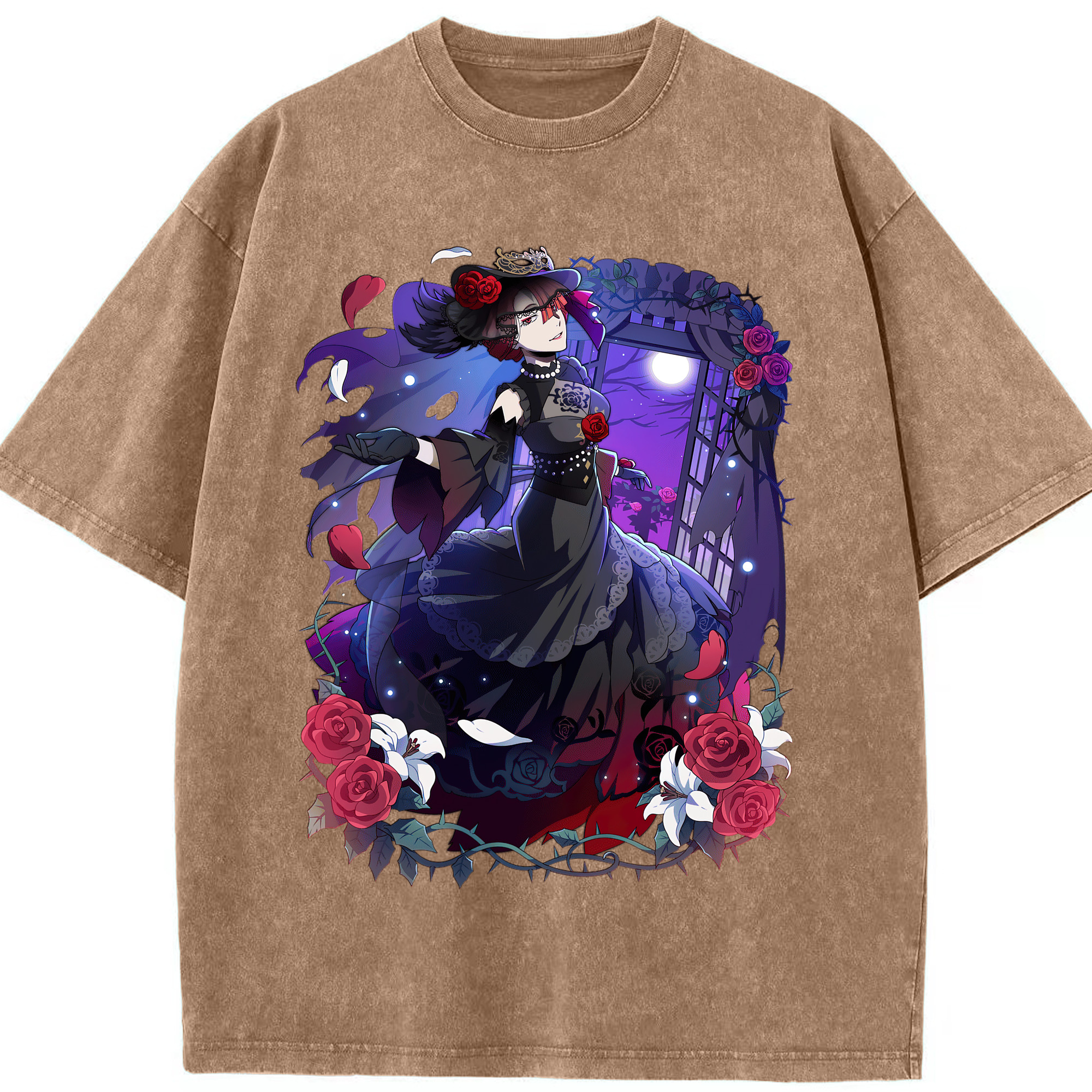 （画像用） 文豪ストレイドッグス Bungo Stray Dogs 綿100% ヴィンテージ風 半袖Tシャツ（フロントプリント）