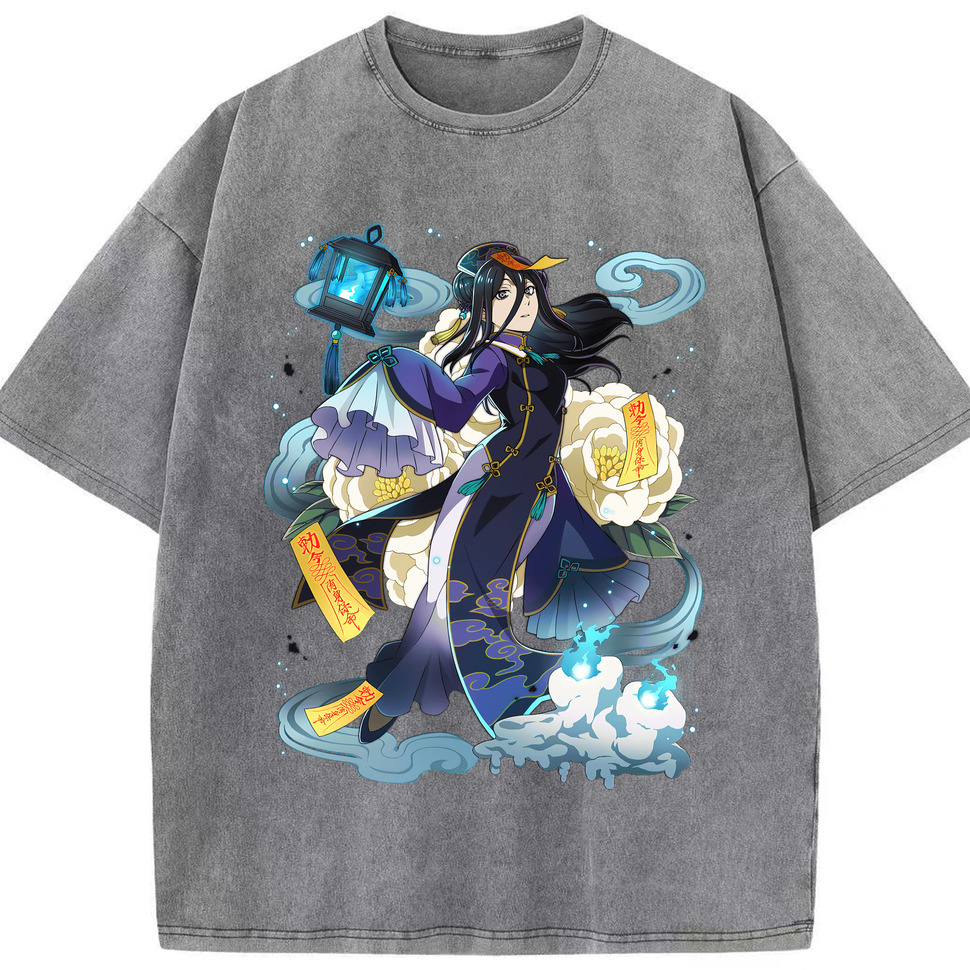 （画像用） 文豪ストレイドッグス Bungo Stray Dogs 綿100% ヴィンテージ風 半袖Tシャツ（フロントプリント）