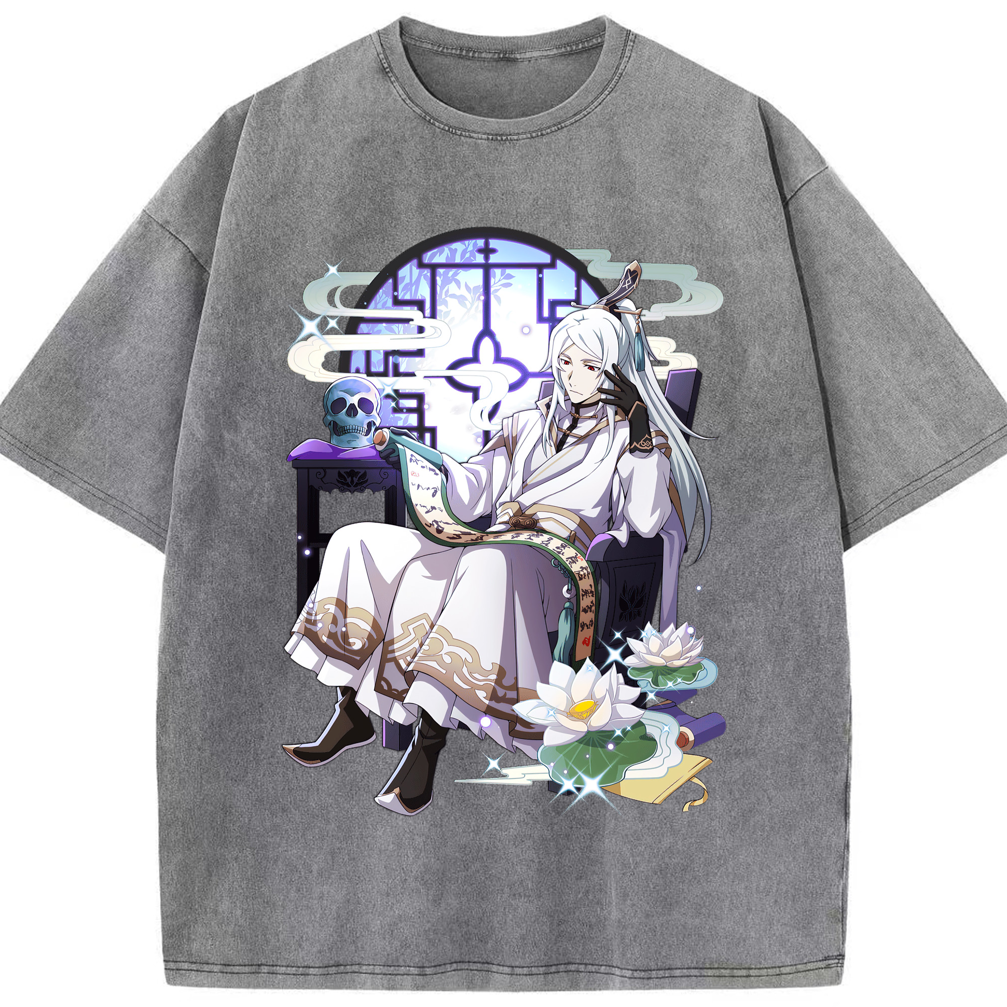 （画像用） 文豪ストレイドッグス Bungo Stray Dogs 綿100% ヴィンテージ風 半袖Tシャツ（フロントプリント）