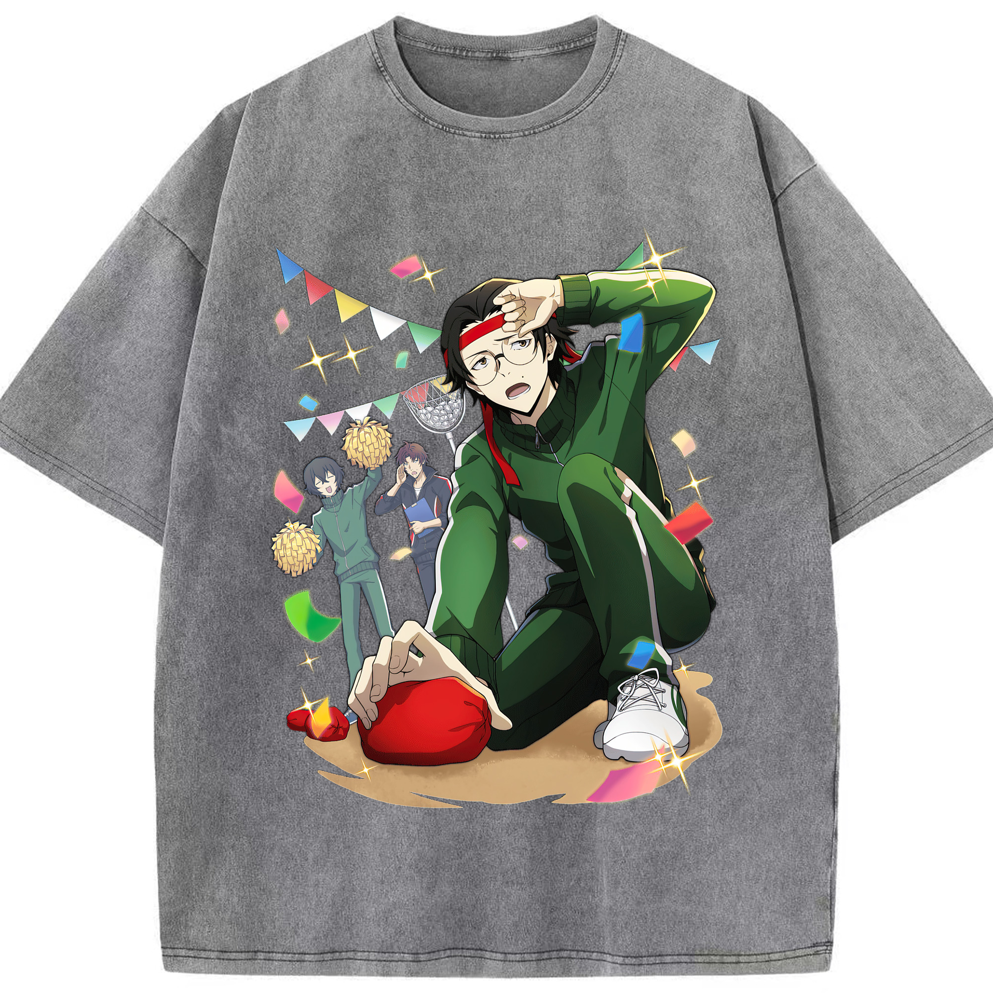 （画像用） 文豪ストレイドッグス Bungo Stray Dogs 綿100% ヴィンテージ風 半袖Tシャツ（フロントプリント）