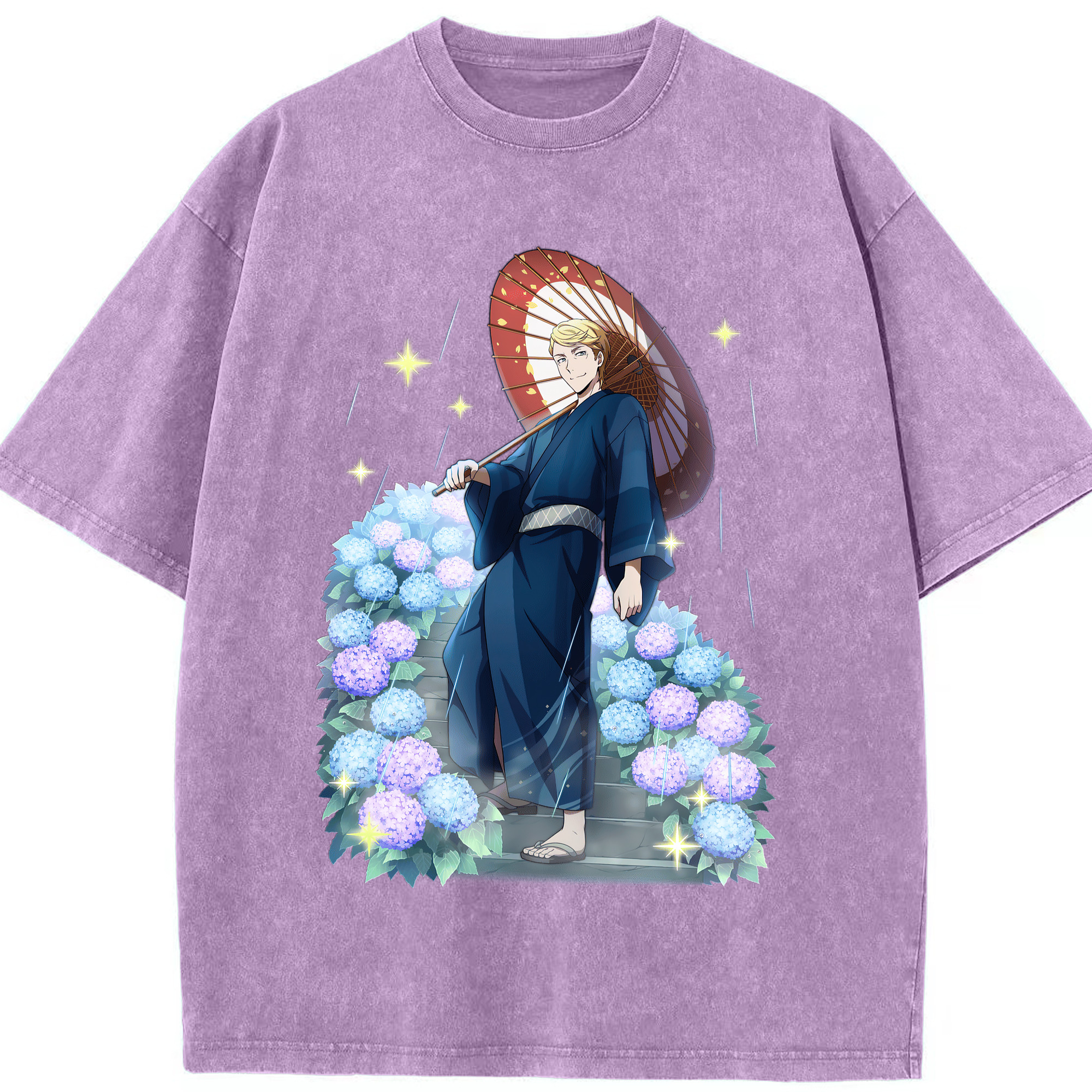 （画像用） 文豪ストレイドッグス Bungo Stray Dogs 綿100% ヴィンテージ風 半袖Tシャツ（フロントプリント）