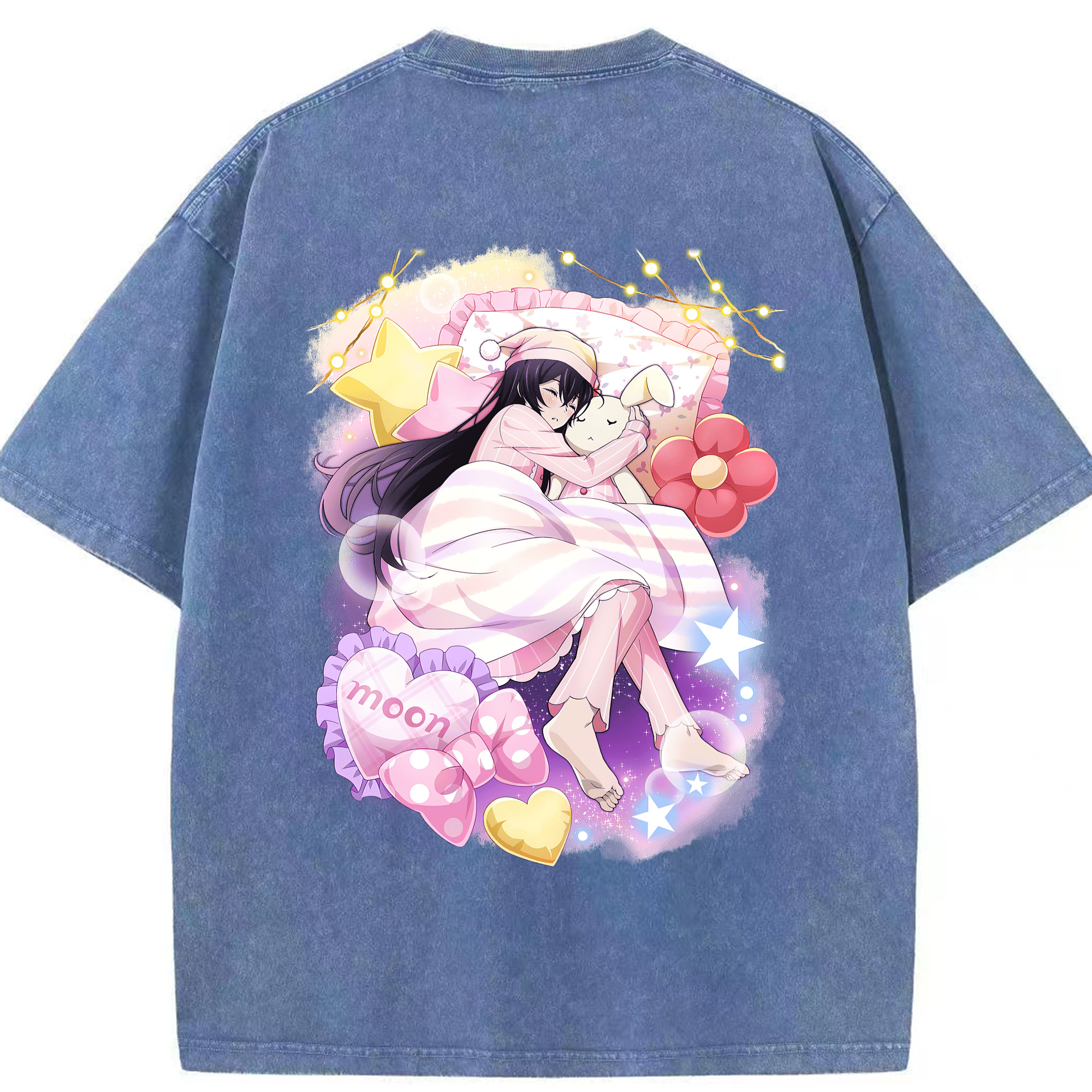 （画像用） 文豪ストレイドッグス Bungo Stray Dogs 綿100% ヴィンテージ風 半袖Tシャツ（背面プリント）