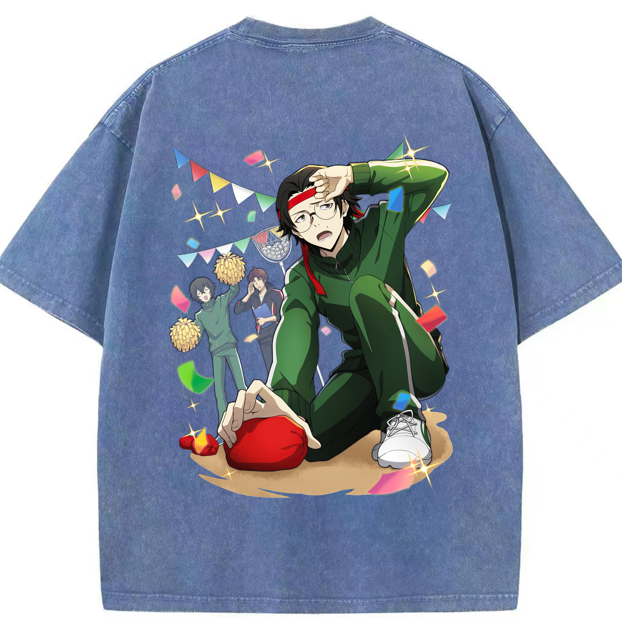 （画像用） 文豪ストレイドッグス Bungo Stray Dogs 綿100% ヴィンテージ風 半袖Tシャツ（背面プリント）