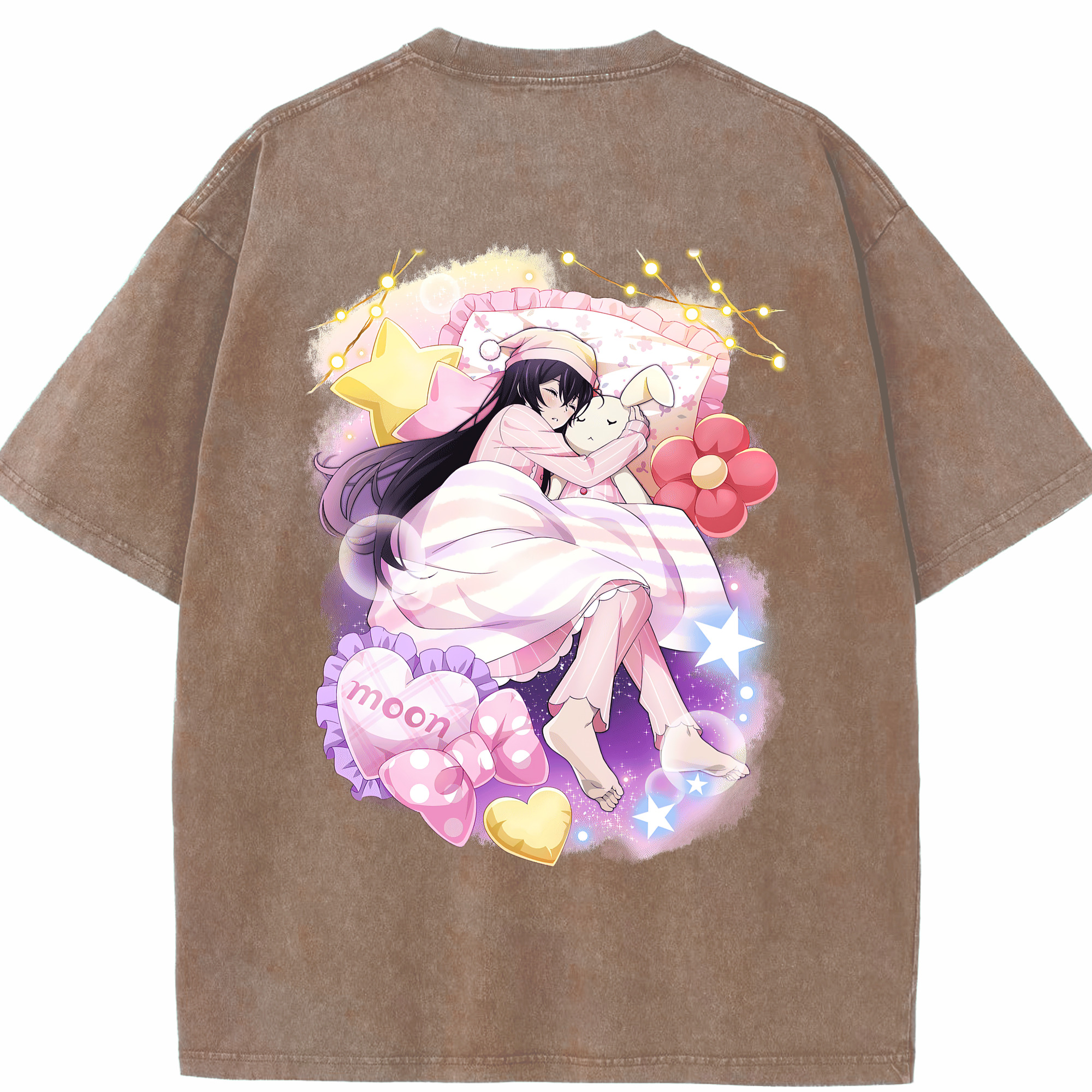 （画像用） 文豪ストレイドッグス Bungo Stray Dogs 綿100% ヴィンテージ風 半袖Tシャツ（背面プリント）