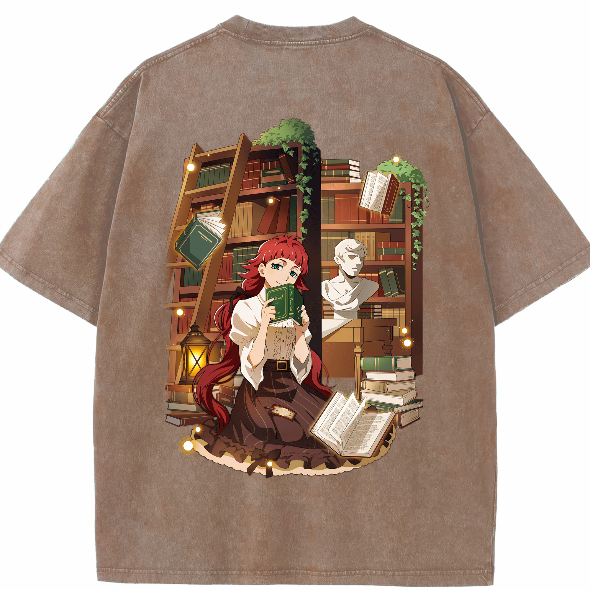 （画像用） 文豪ストレイドッグス Bungo Stray Dogs 綿100% ヴィンテージ風 半袖Tシャツ（背面プリント）