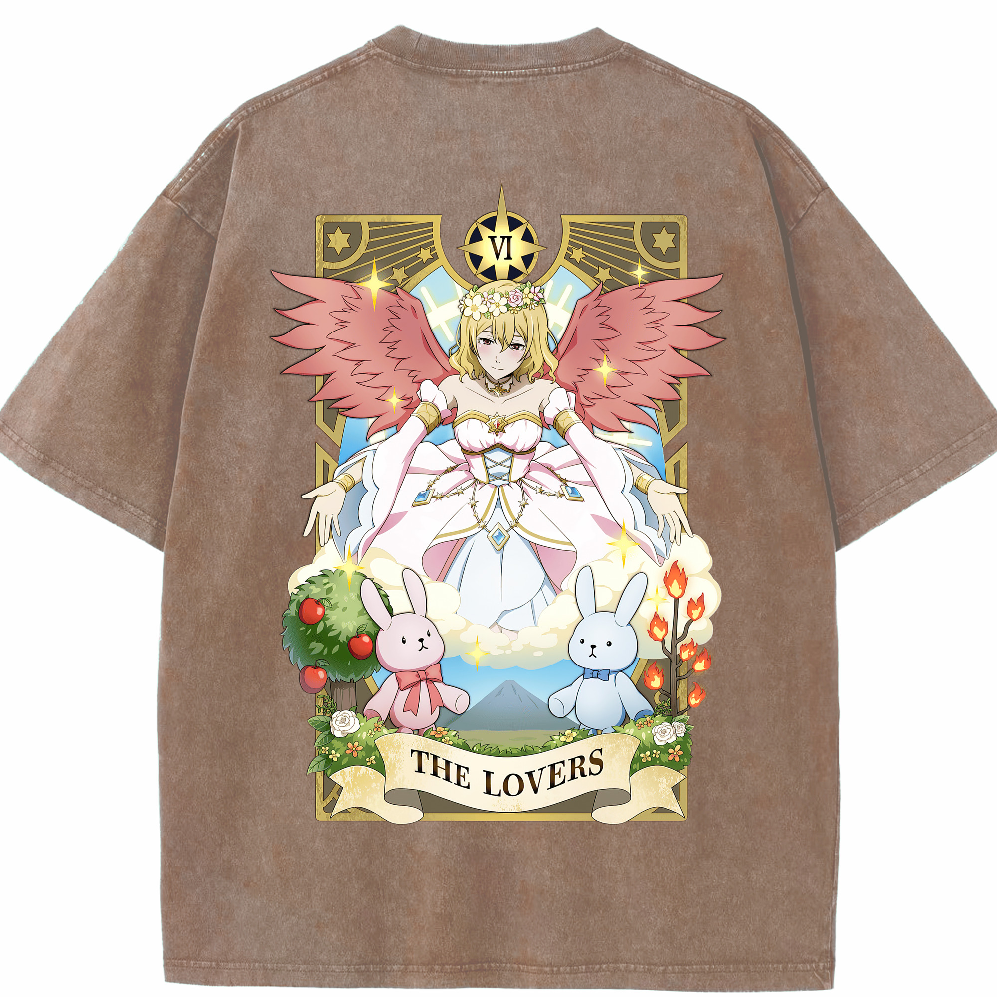 （画像用） 文豪ストレイドッグス Bungo Stray Dogs 綿100% ヴィンテージ風 半袖Tシャツ（背面プリント）