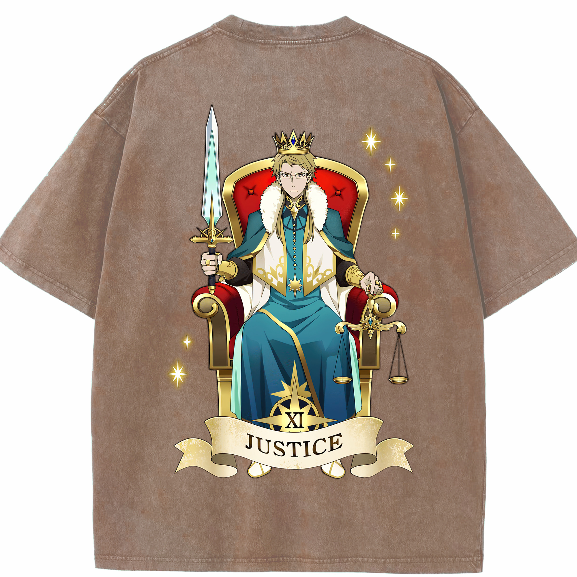 （画像用） 文豪ストレイドッグス Bungo Stray Dogs 綿100% ヴィンテージ風 半袖Tシャツ（背面プリント）