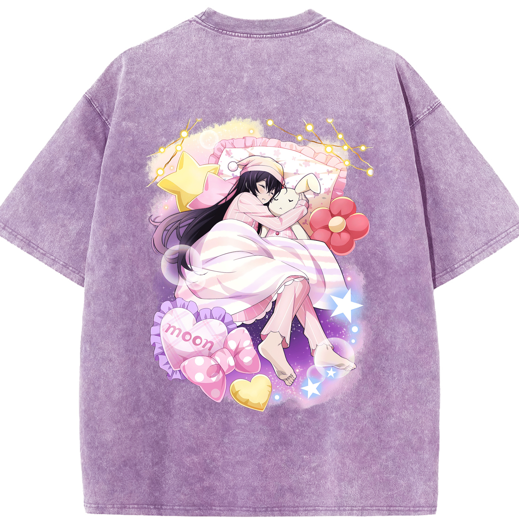 （画像用） 文豪ストレイドッグス Bungo Stray Dogs 綿100% ヴィンテージ風 半袖Tシャツ（背面プリント）