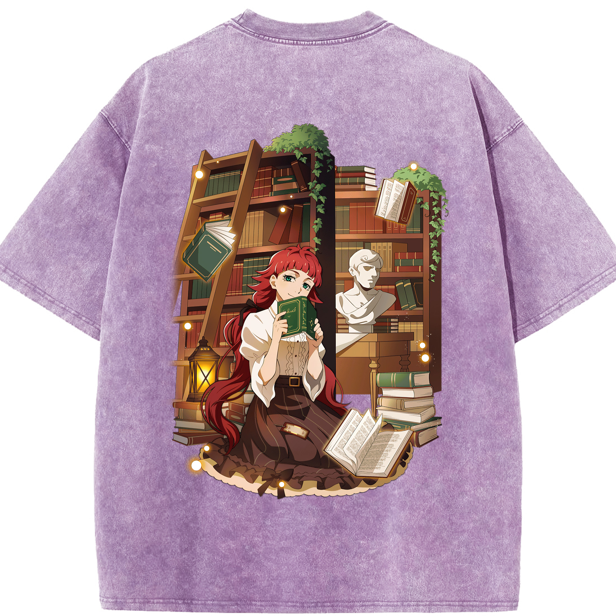 （画像用） 文豪ストレイドッグス Bungo Stray Dogs 綿100% ヴィンテージ風 半袖Tシャツ（背面プリント）