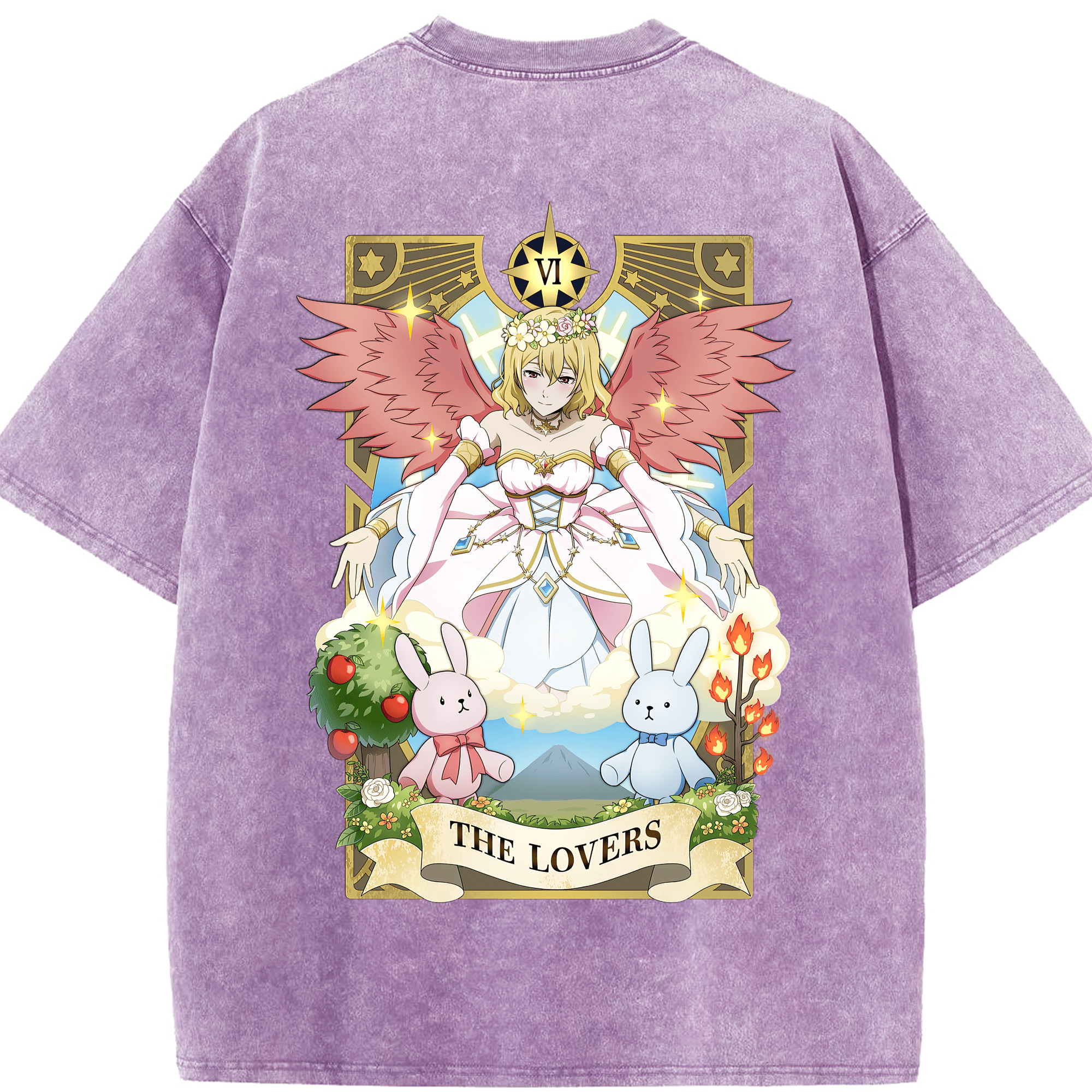 （画像用） 文豪ストレイドッグス Bungo Stray Dogs 綿100% ヴィンテージ風 半袖Tシャツ（背面プリント）